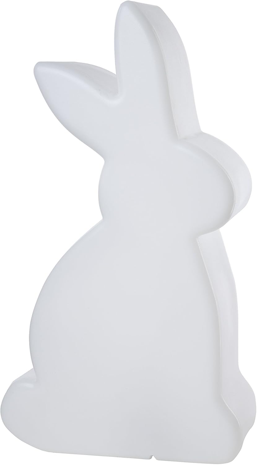 8 seasons design Coniglio Luminoso 50cm, Bianco - immagine 1