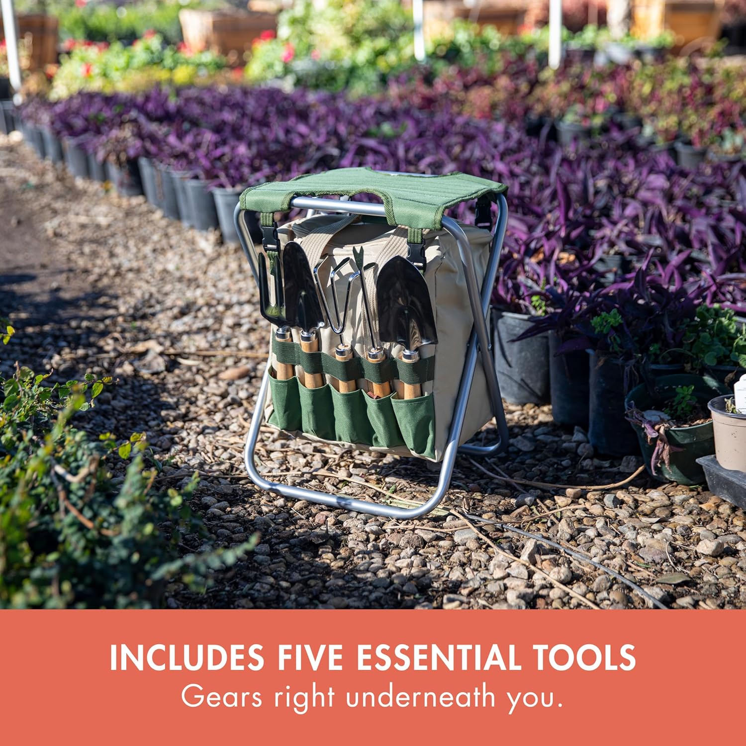 Picnic Time Oniva - Set Attrezzi da Giardino 5 Pezzi - immagine 5