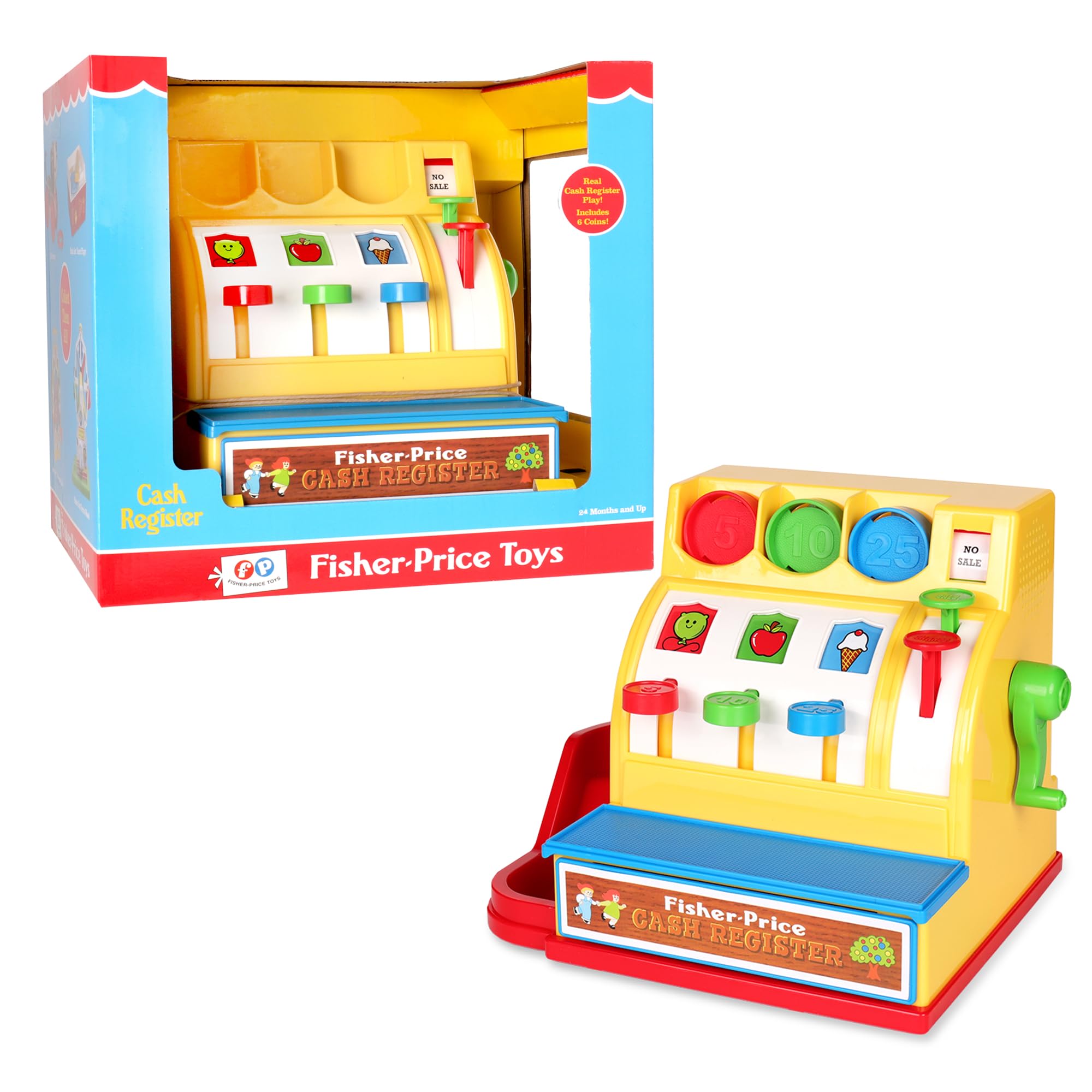 FISHER PRICE Classics 2073 Registratore di Cassa