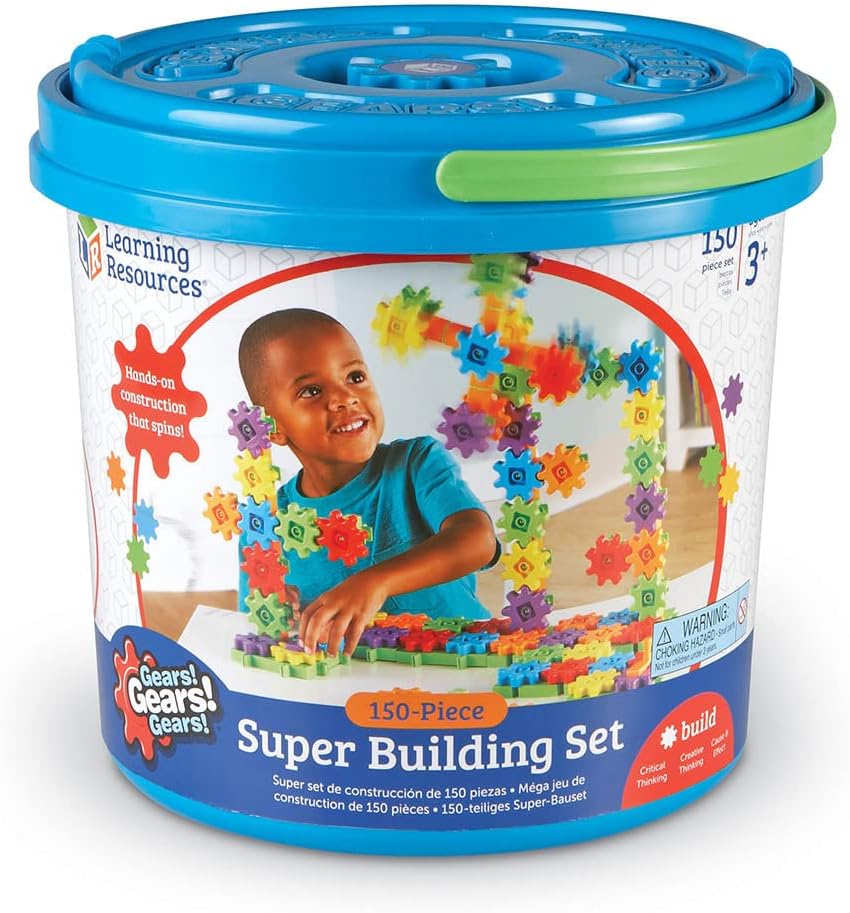Learning Resources Super Set di Costruzioni Gears Gears Gears - immagine 4
