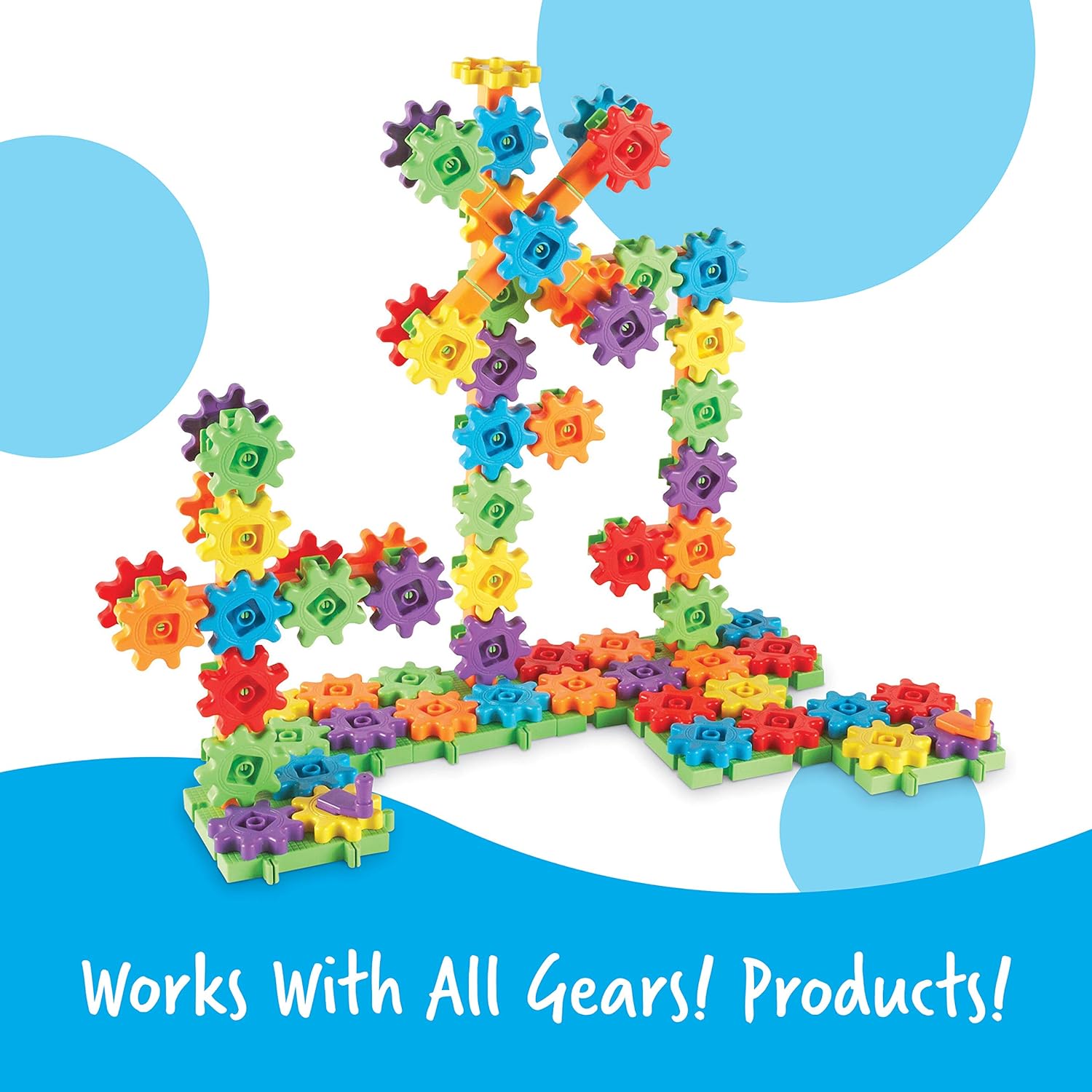 Learning Resources Super Set di Costruzioni Gears Gears Gears - immagine 6