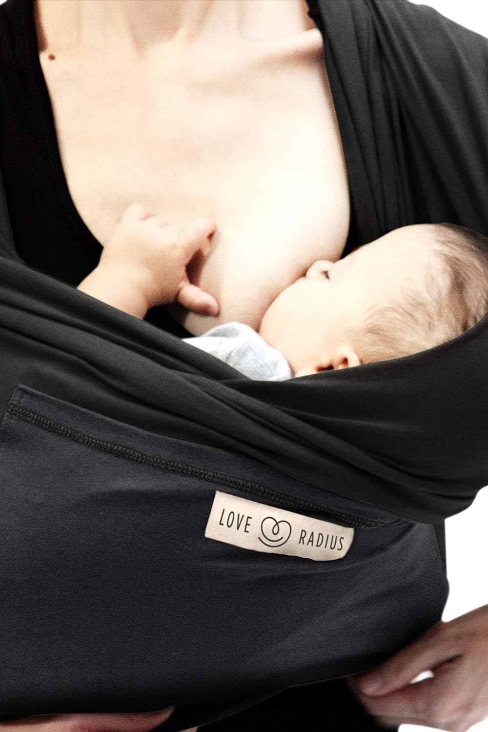 Love Radius "L'Originale JPMBB" - Sciarpa da trasporto - Nero tasca Antracite - immagine 3