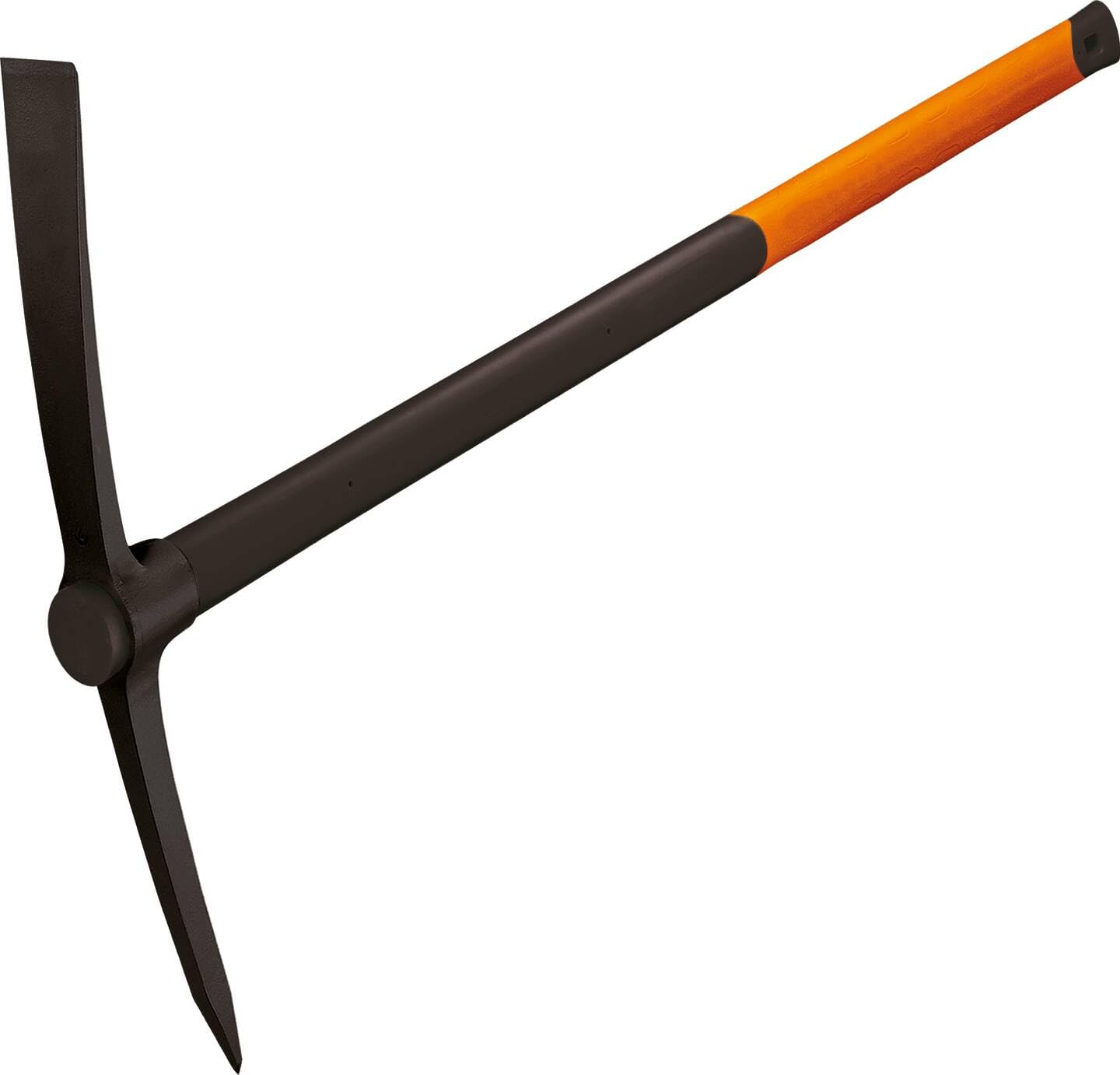 Fiskars Piccone Forgiato 90cm, Nero/Arancione