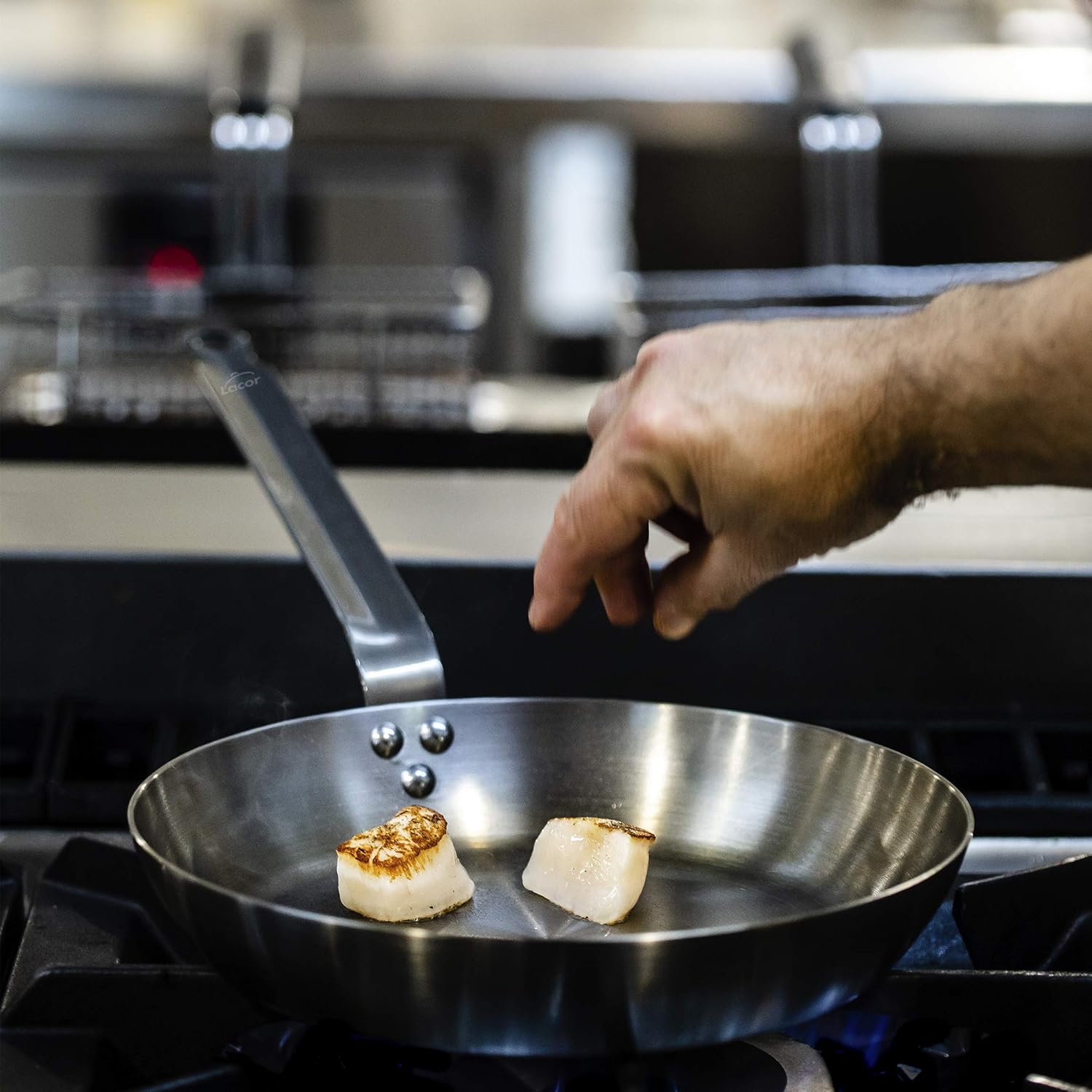 Lacor, Padella in ferro, 36 cm - immagine 5