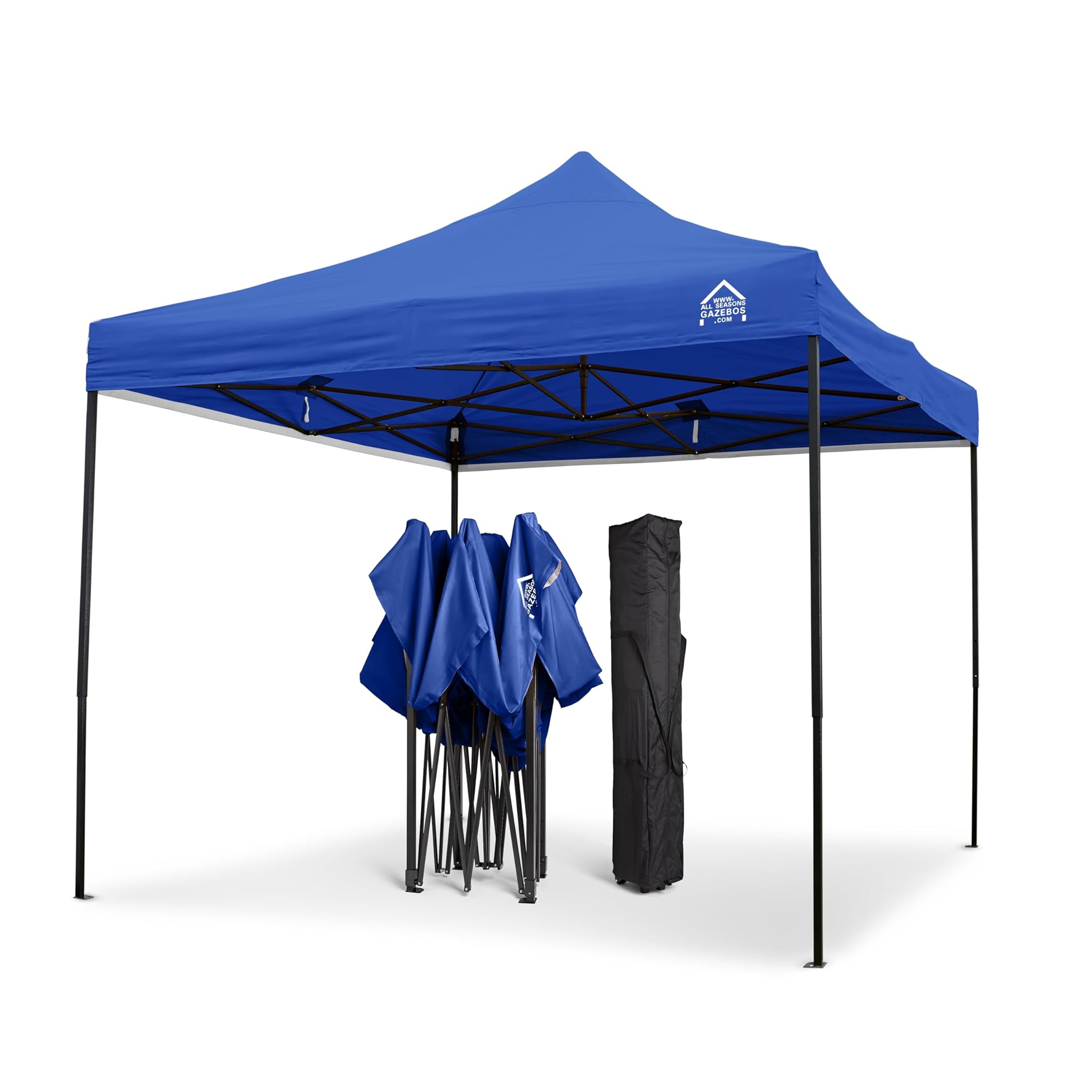 All Seasons Gazebos Gazebo pop-up 3x3m completamente impermeabil - Blu Reale