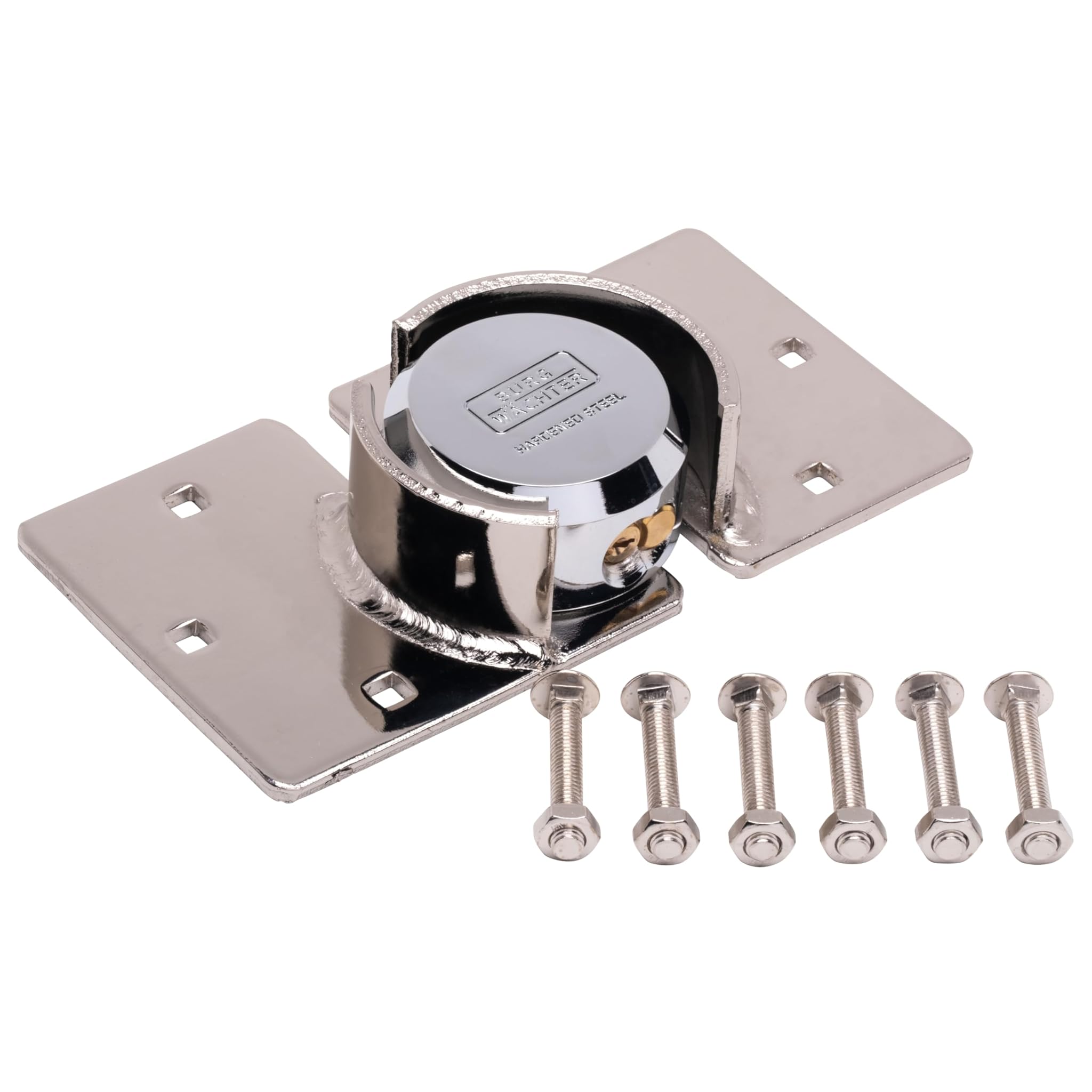 Sterling PHS104E - Lucchetto Rotondo 73mm, Argento