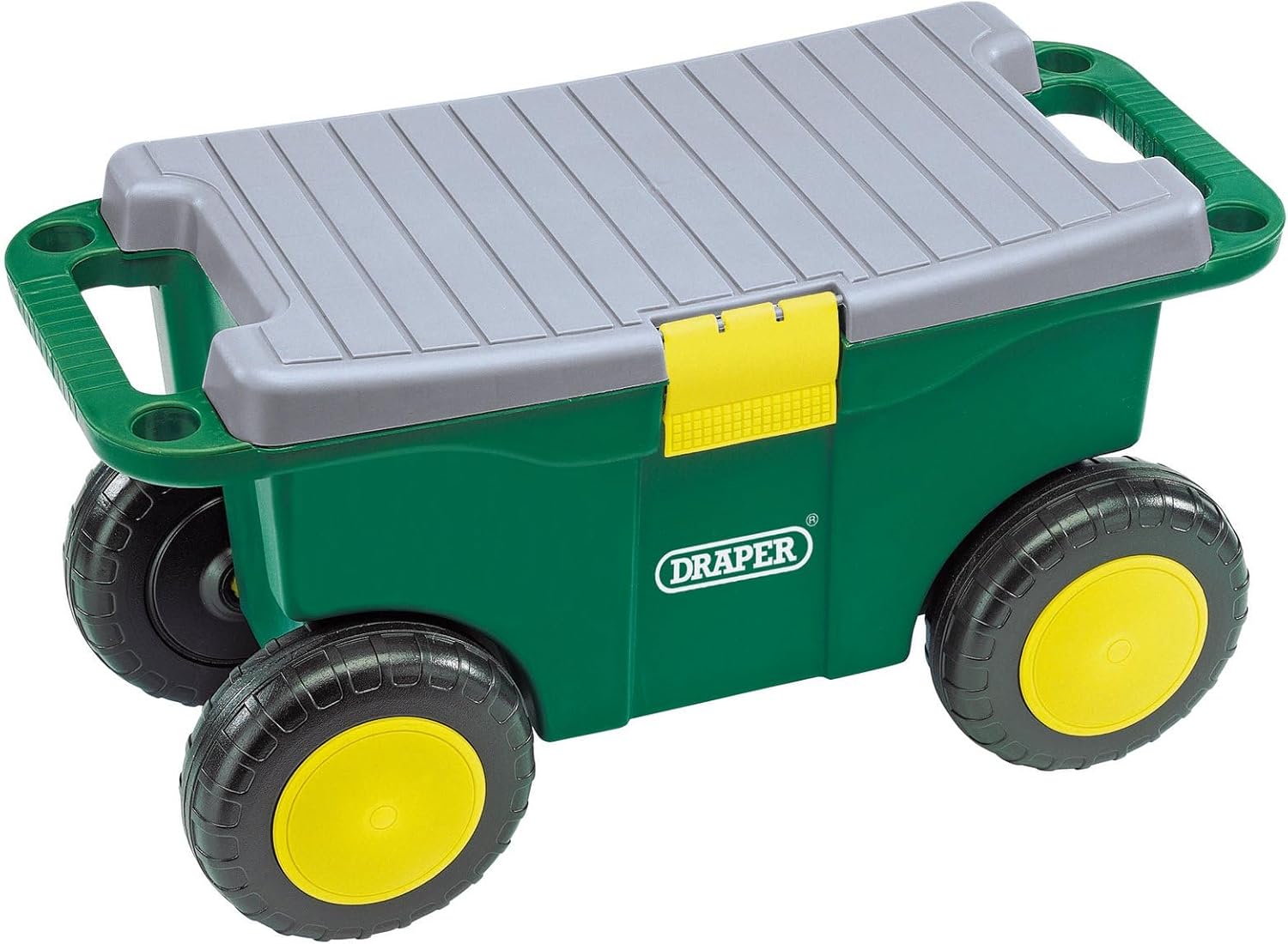 Draper 60852 Carrello Porta Attrezzi e Sgabellino, Verde - immagine 2