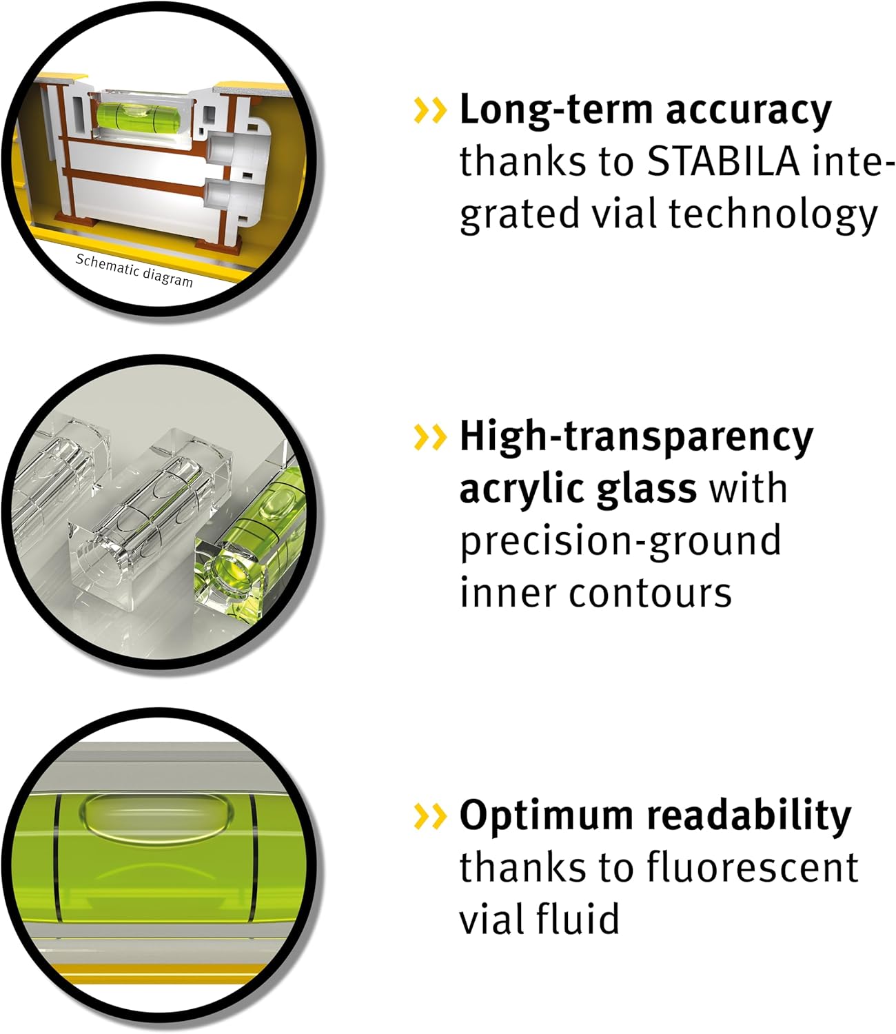 Stabila, 15225 Livella a Bolla, multi, 40cm - immagine 3