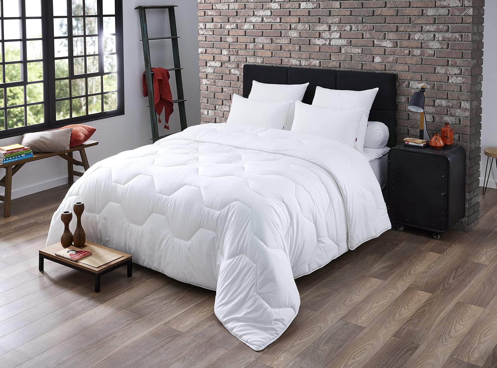 Dodo - Piumino Matrimoniale antiacari Proneem 240 x 260 cm bianco