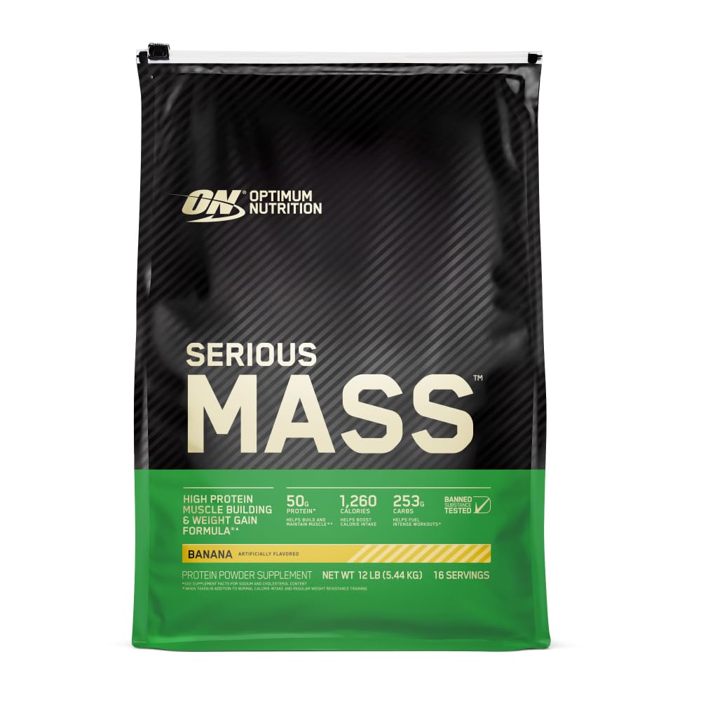 Optimum Nutrition Serious Mass Gainer Proteico 5.45kg