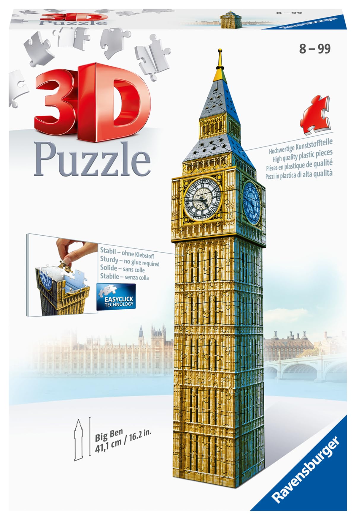 Ravensburger Puzzle 3D Big Ben 224 Pezzi
