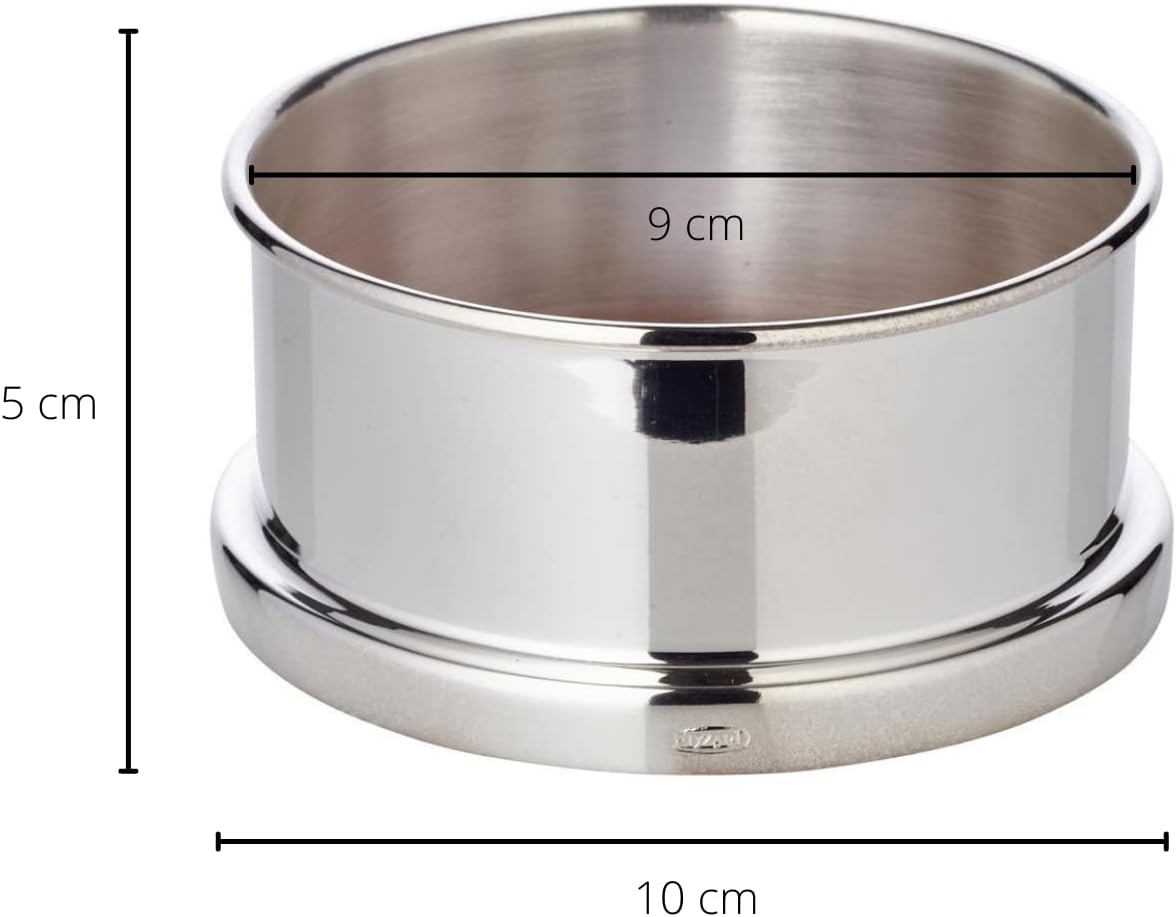 Edzard Sottobottiglia Derby Placcato Argento - immagine 4