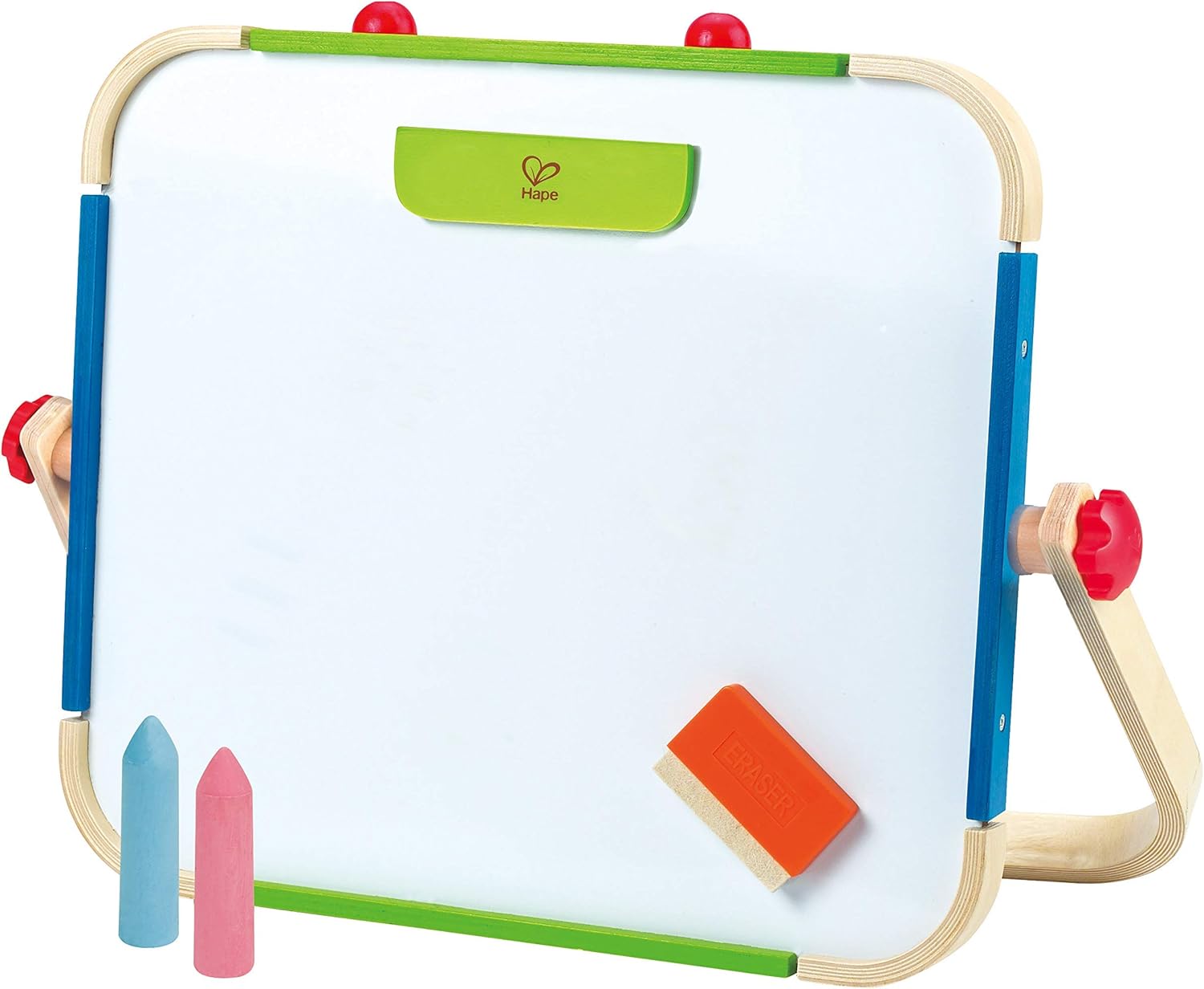 Hape Lavagnetta Portatile Double-Face con Cavalletto - immagine 1