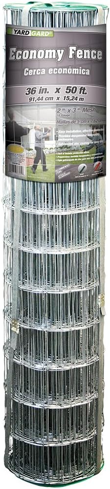 YARDGARD 308361B 91,4 cm 15,2 m 16 Gauge Welded Wire economia recinto
