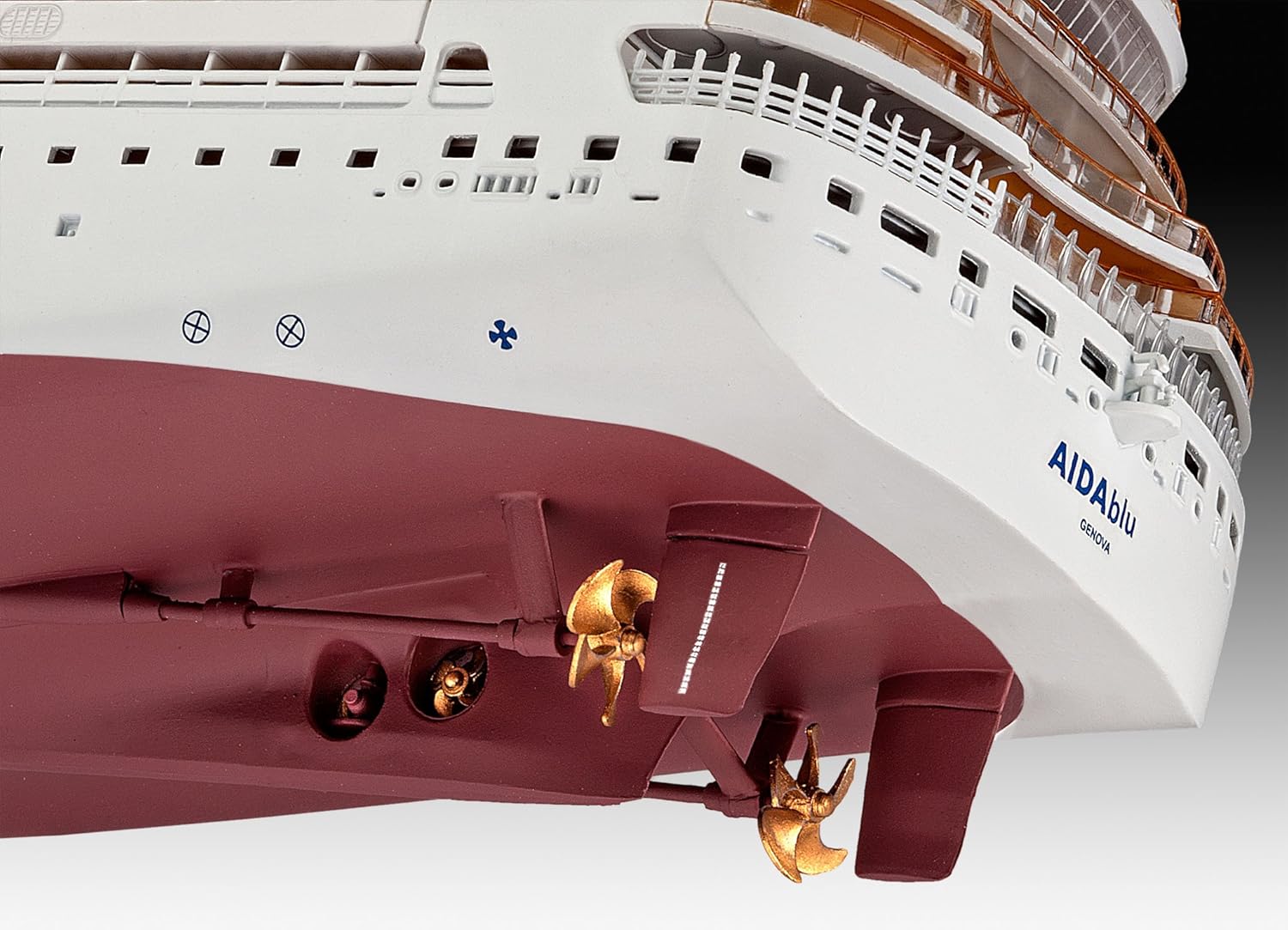 Revell- Aida Kit Modello Nave da Crociera, Multicolore, 05230 - immagine 11