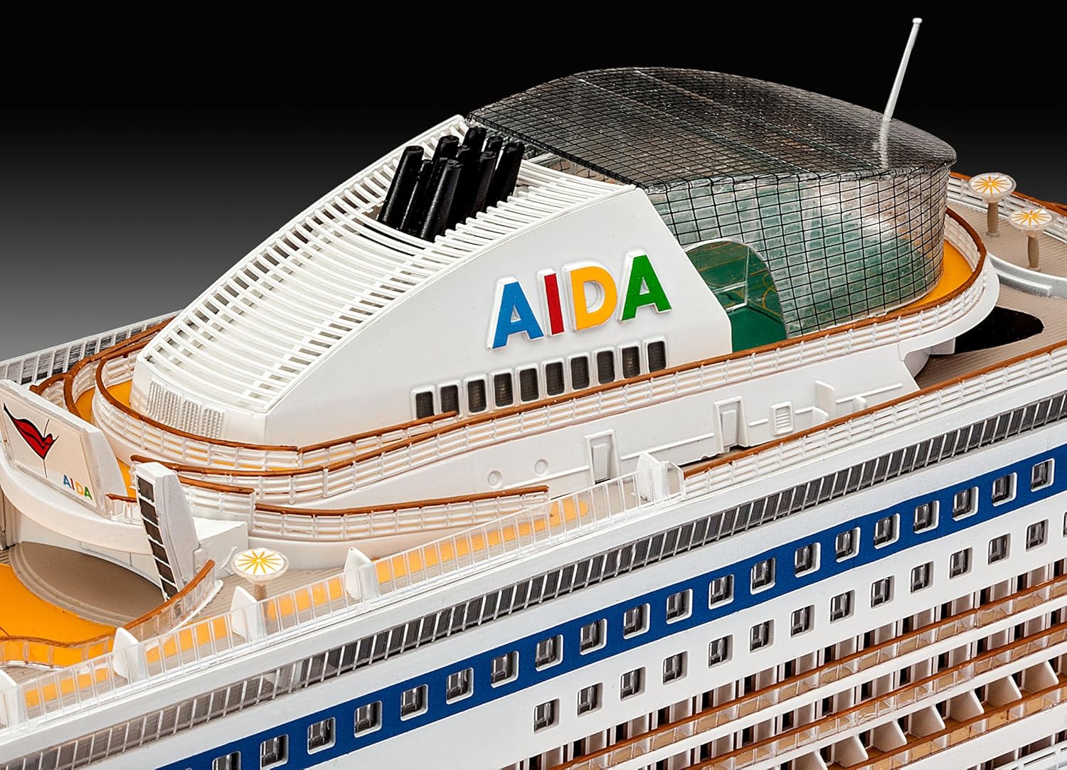Revell- Aida Kit Modello Nave da Crociera, Multicolore, 05230 - immagine 9