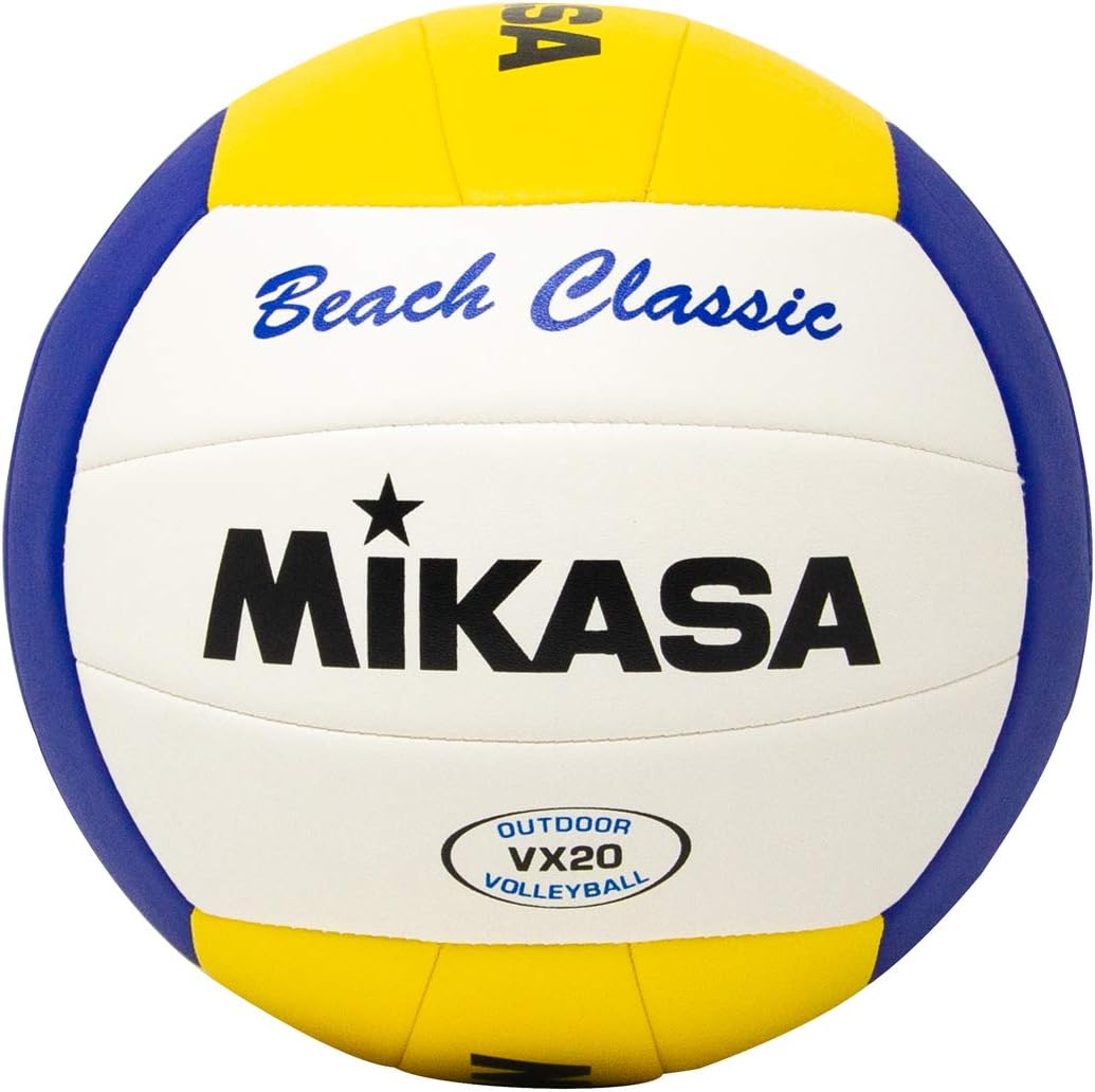 Mikasa VX20 Beach Classic Volleyball White - immagine 1