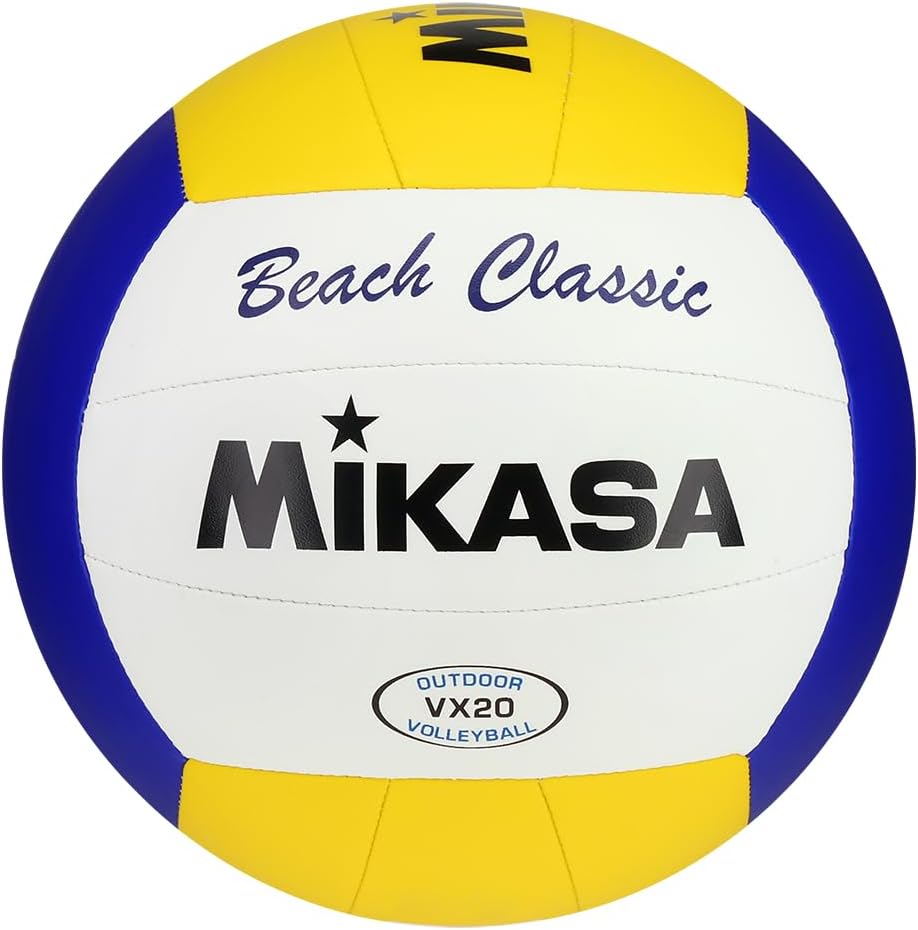 Mikasa VX20 Beach Classic Volleyball White - immagine 2