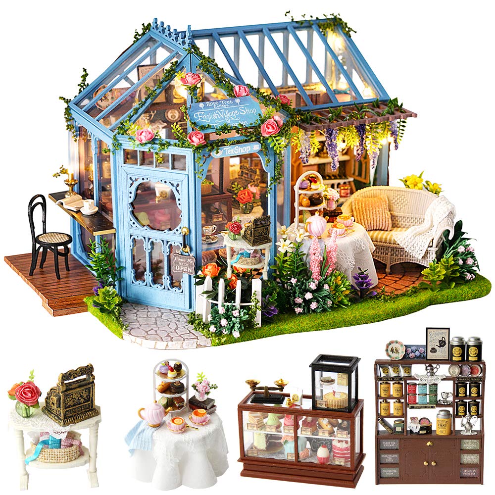CUTEBEE Miniatura Casa delle Bambole Fai da Te