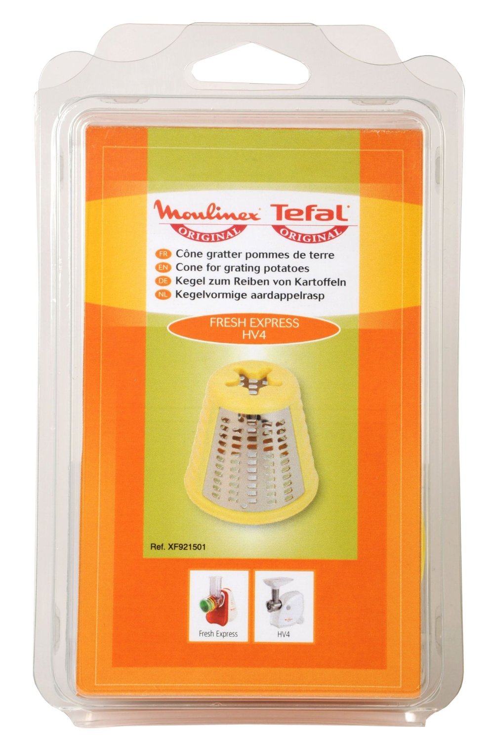 Moulinex XF921501 cono per grattugiare le patate per Fresh Express