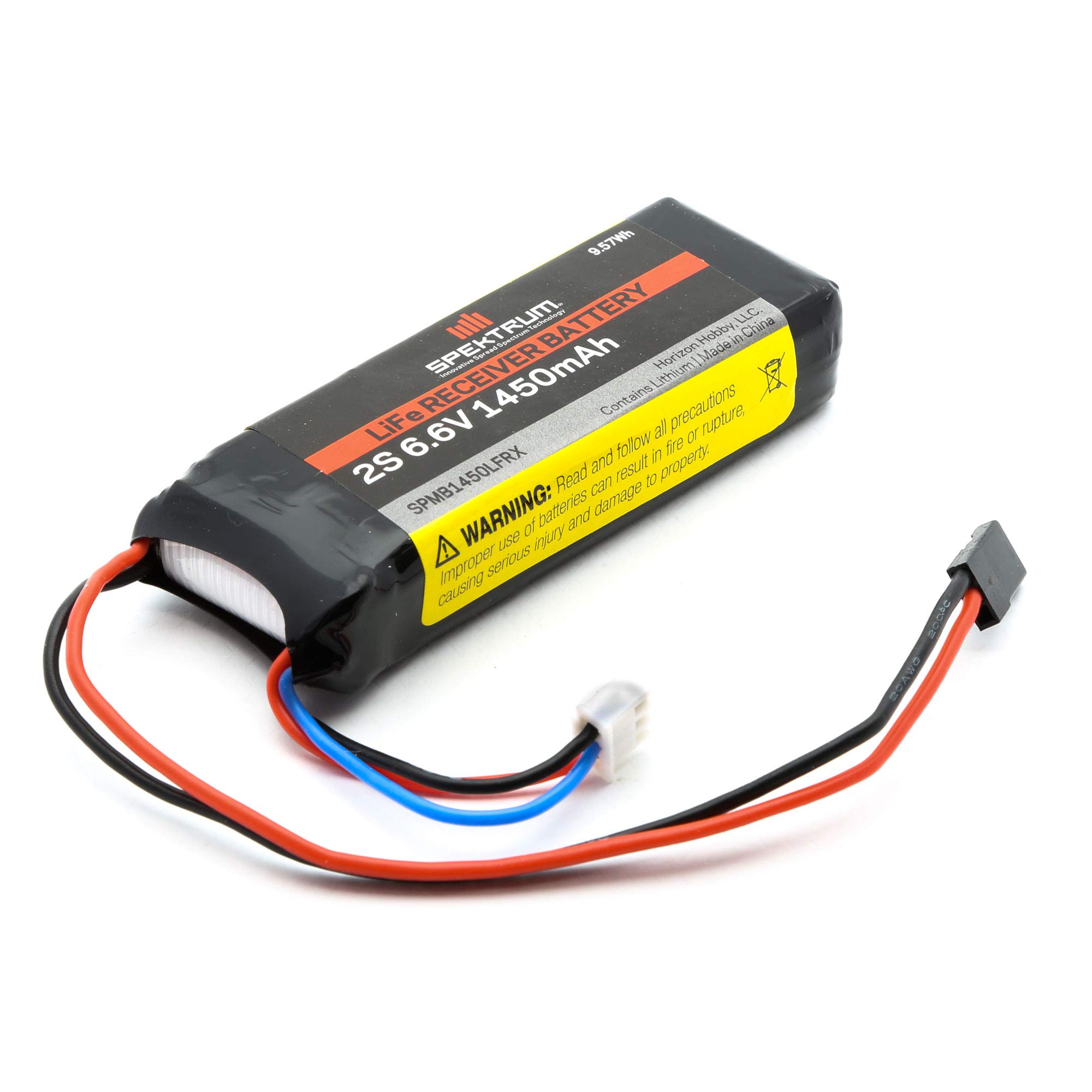 Batteria ricevitore LiFe, 6,6 V, 1450 mAh, 2S, ricevitore universale