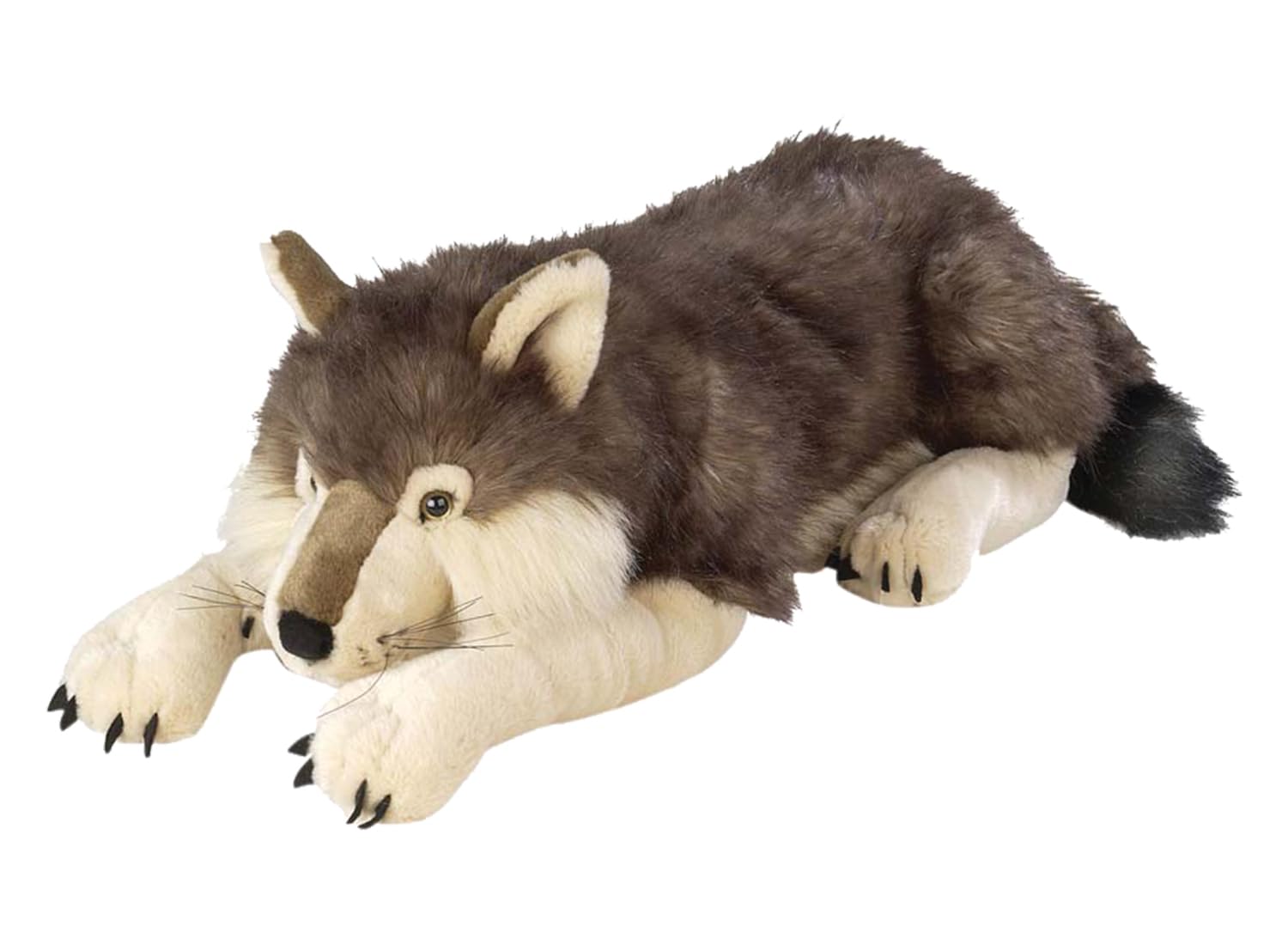 Wild Republic 82332 - Cuddlekins Jumbo Lupo di Peluche, 76 cm