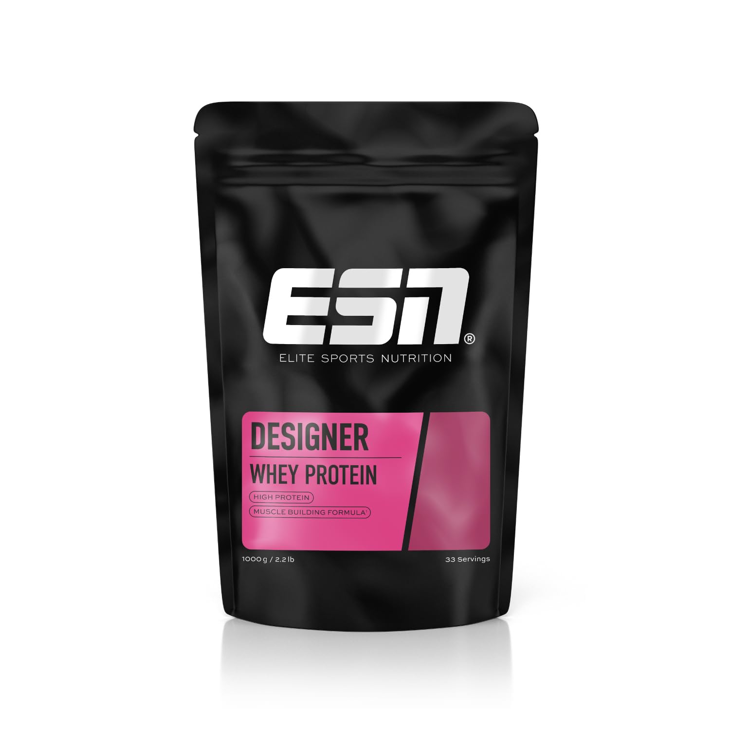 ESN Designer Whey Protein, Banana, 1000g, Whey Proteine in Polvere