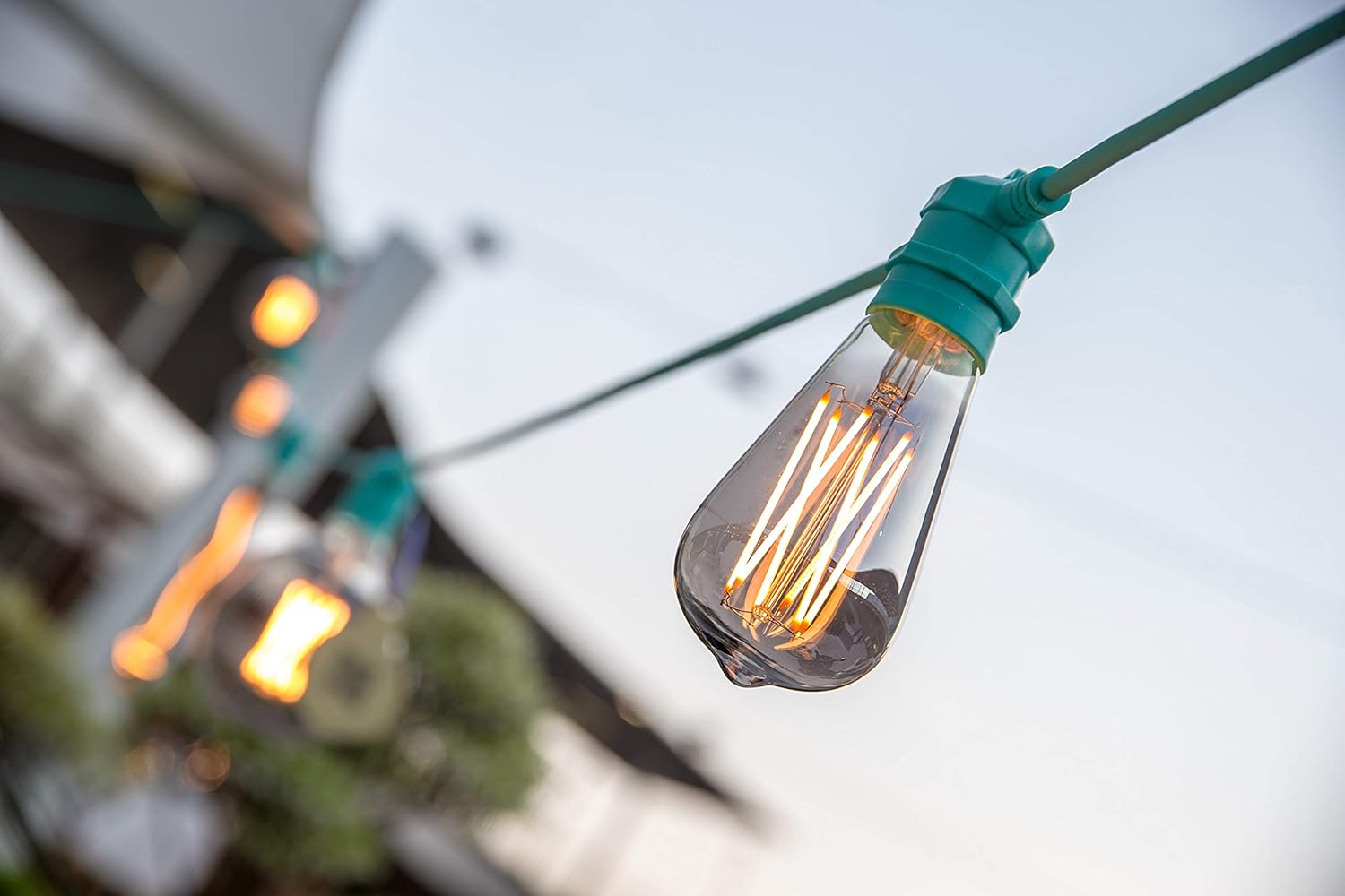 Amarcords Catenaria Luminosa Nera Esterno 12,5m - immagine 5