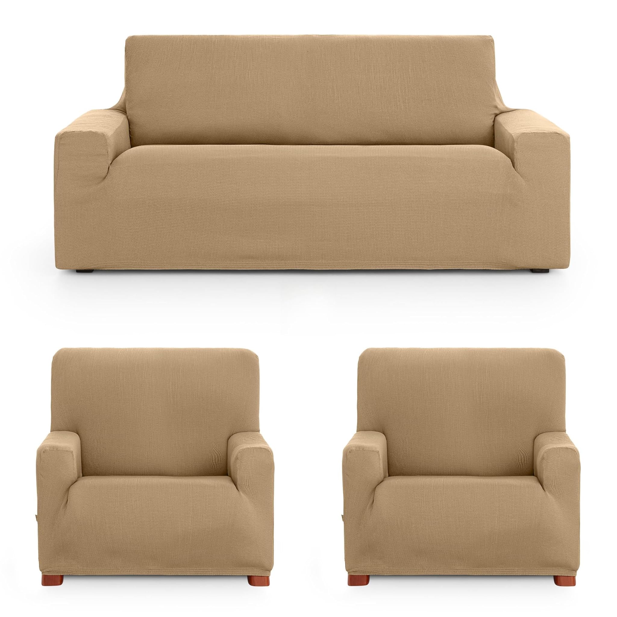 FUNDAS DE SOFA MOD/7 ELASTICA ULISES 3-1-1 PL