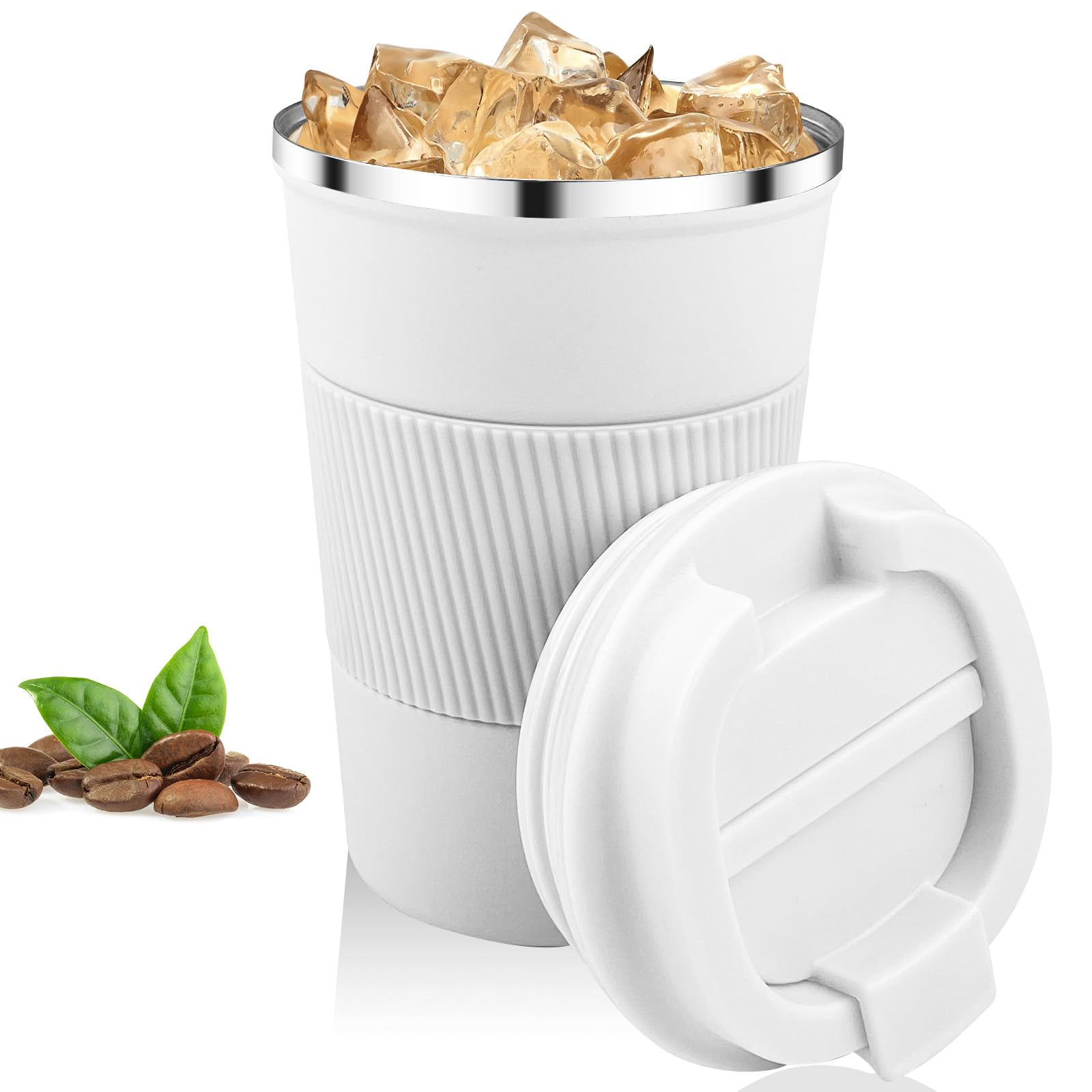 Relota Tazza Termica da Viaggio 380ml, Bianco