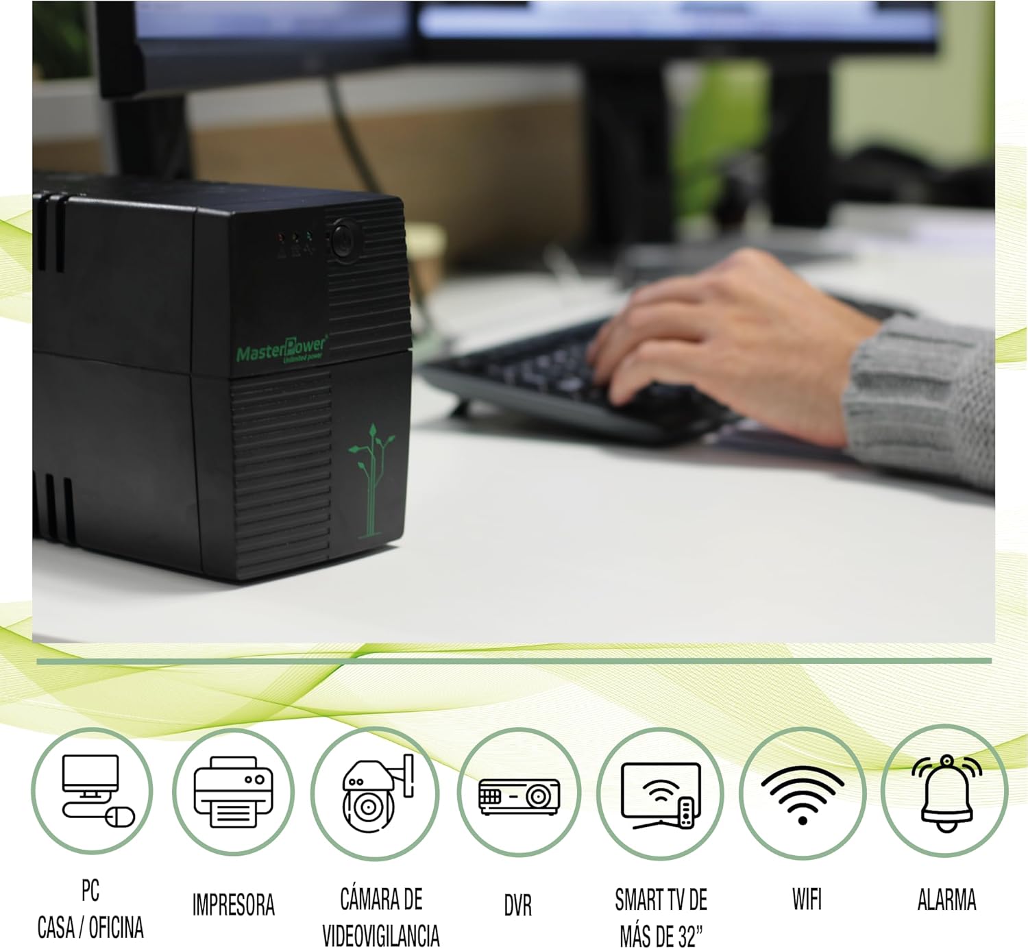 Master Power - Gruppo di Continuità UPS 650 VA - immagine 5