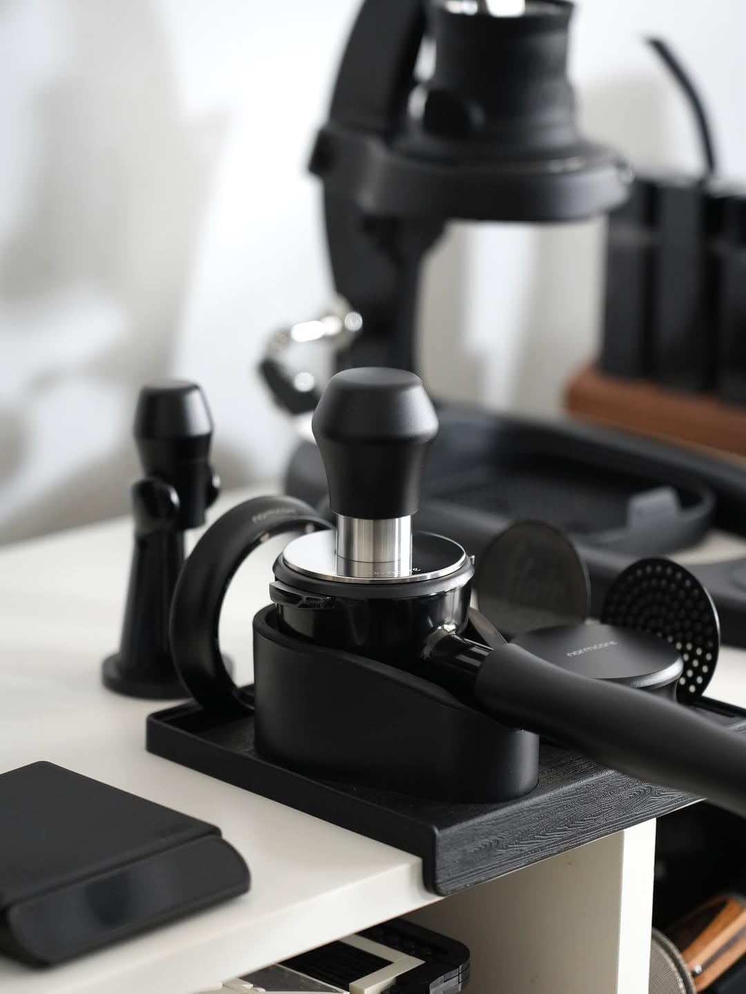 Normcore Pressino Caffè V4.1 Mini Autolivellante 51mm, Nero - immagine 2