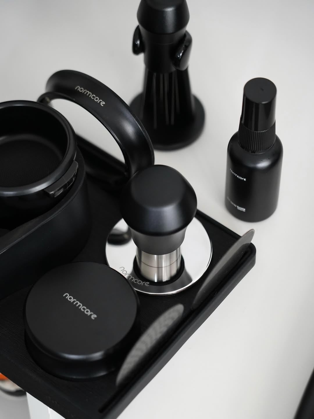 Normcore Pressino Caffè V4.1 Mini Autolivellante 51mm, Nero - immagine 3