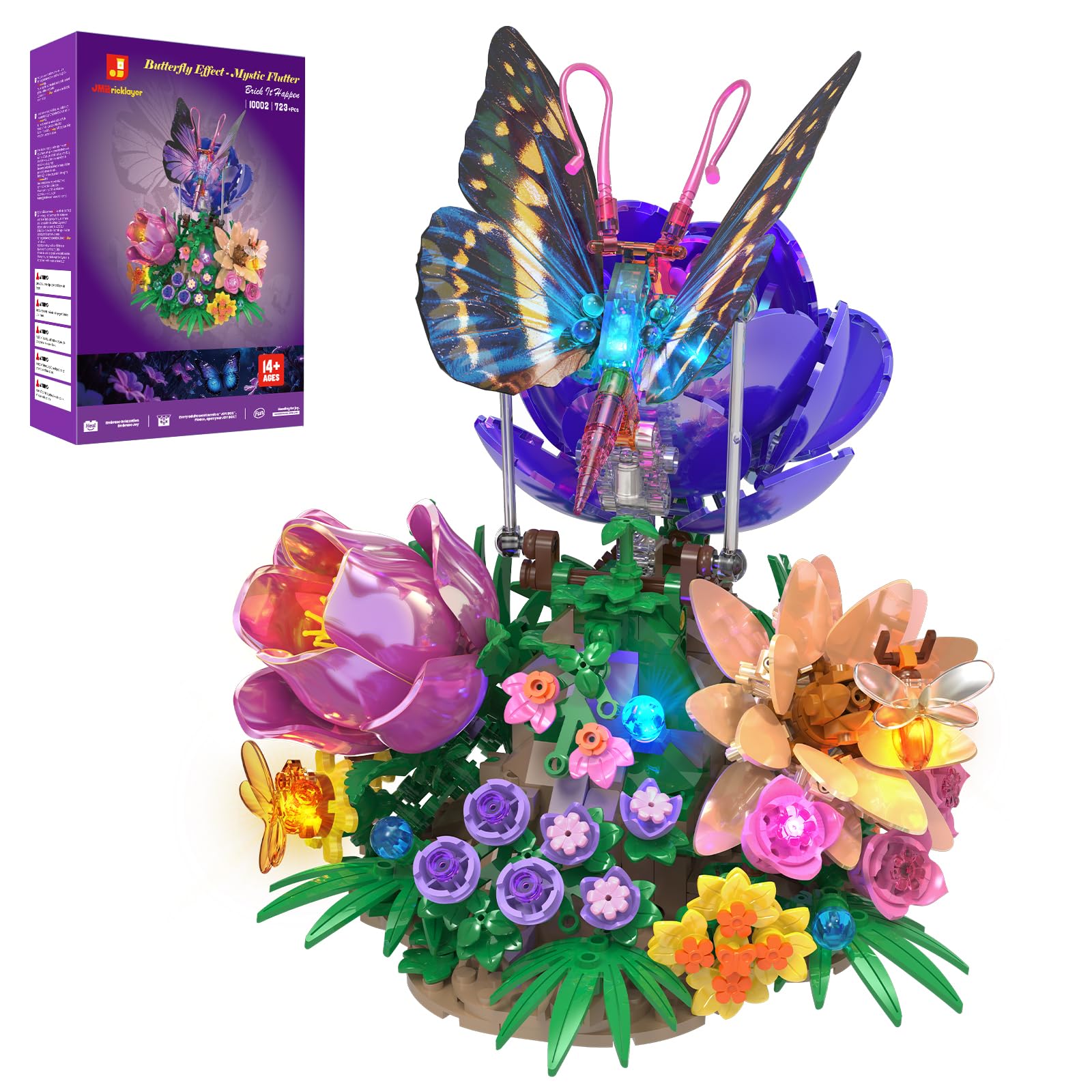 JMBricklayer Butterfly Effect - Set di mattoncini Mystic Flutter 10002