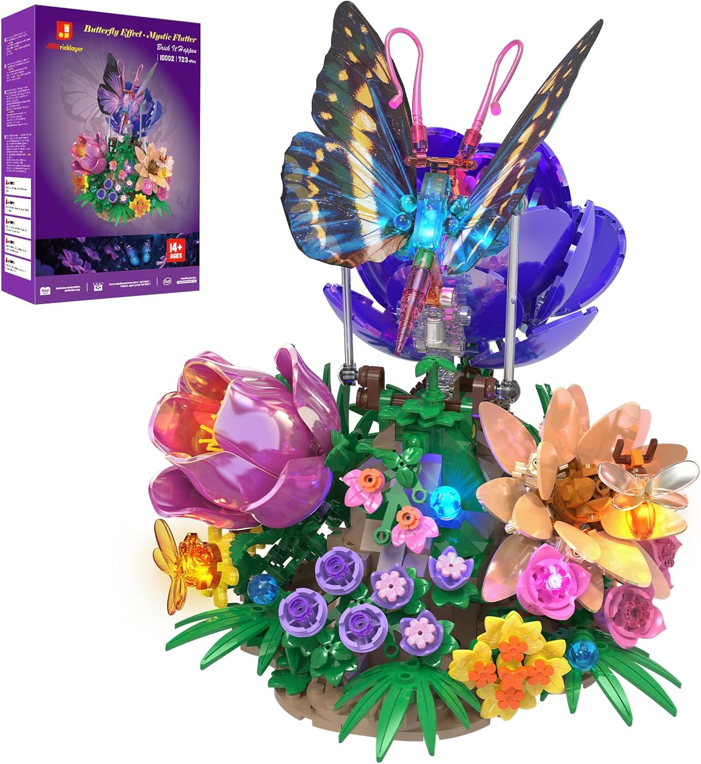 JMBricklayer Butterfly Effect - Set di mattoncini Mystic Flutter 10002 - immagine 1