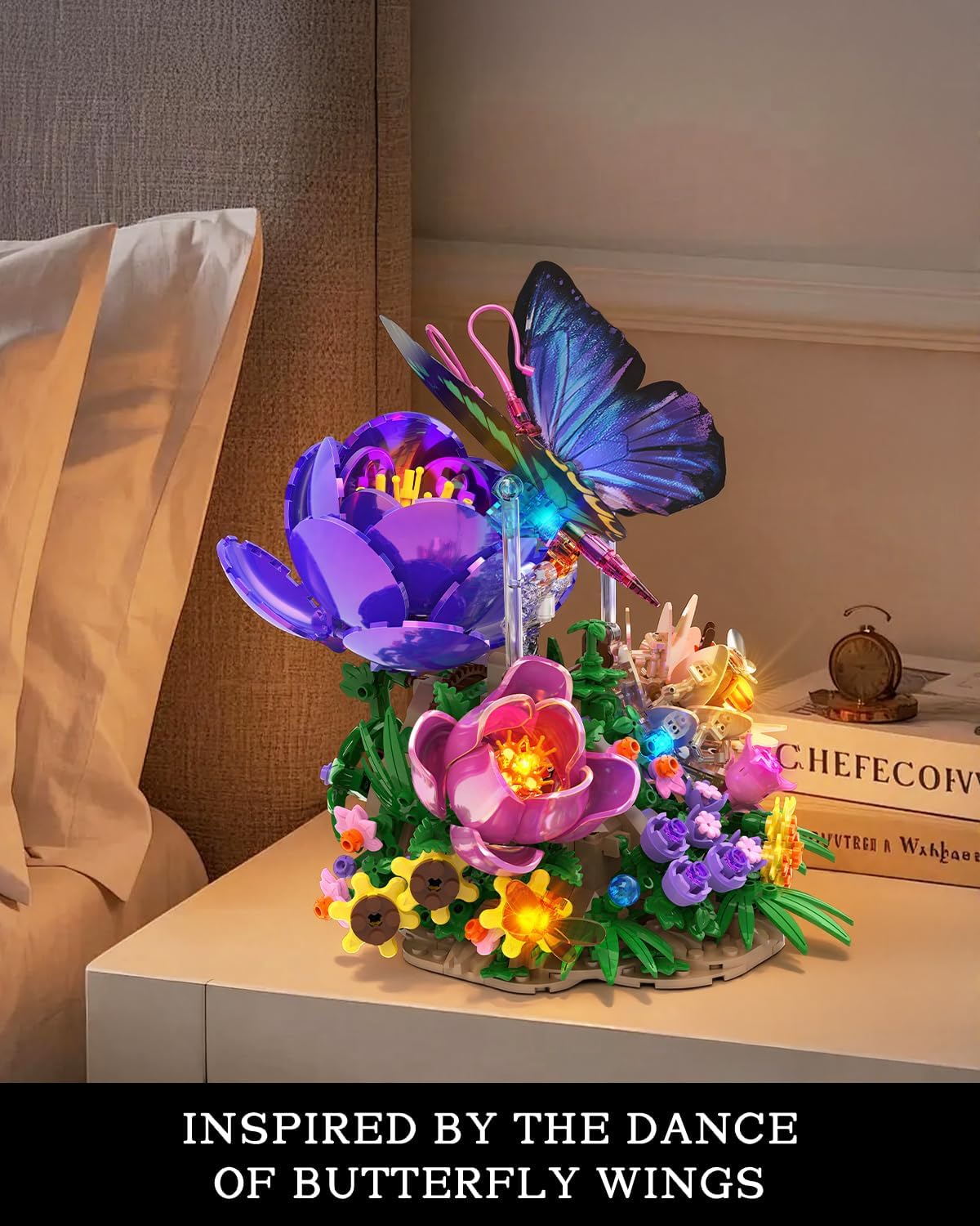 JMBricklayer Butterfly Effect - Set di mattoncini Mystic Flutter 10002 - immagine 5