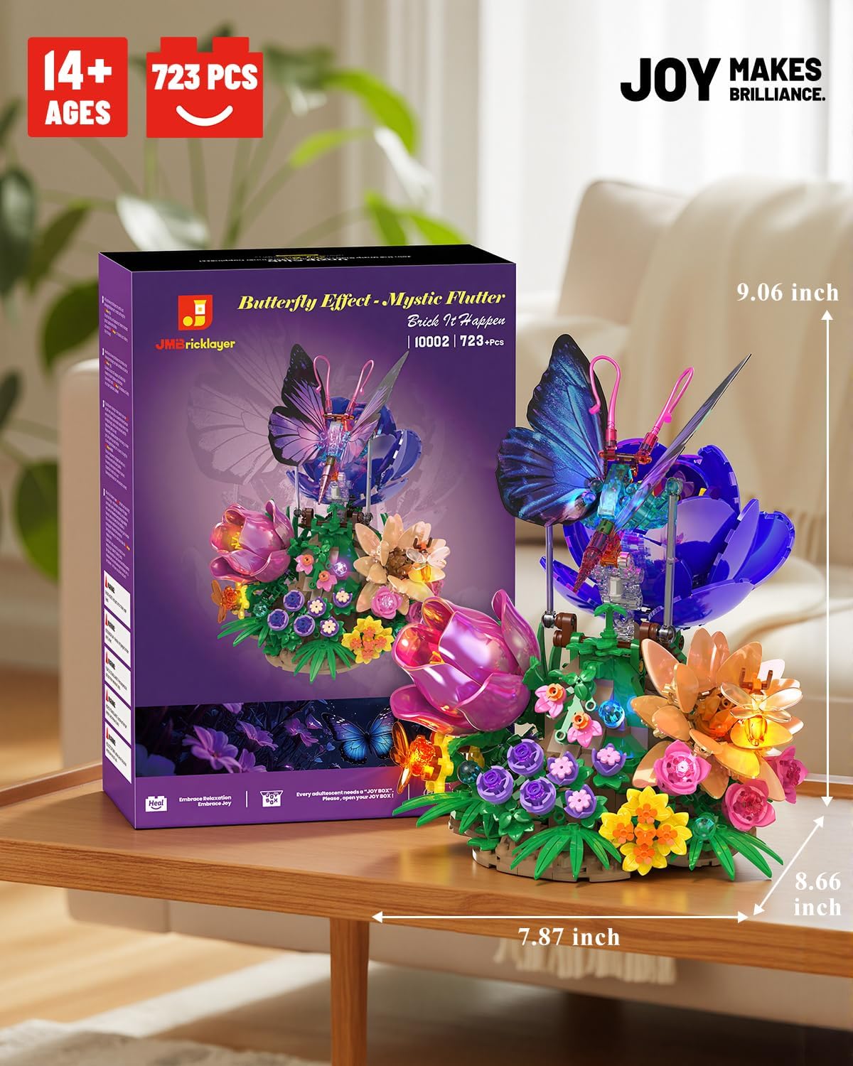 JMBricklayer Butterfly Effect - Set di mattoncini Mystic Flutter 10002 - immagine 7