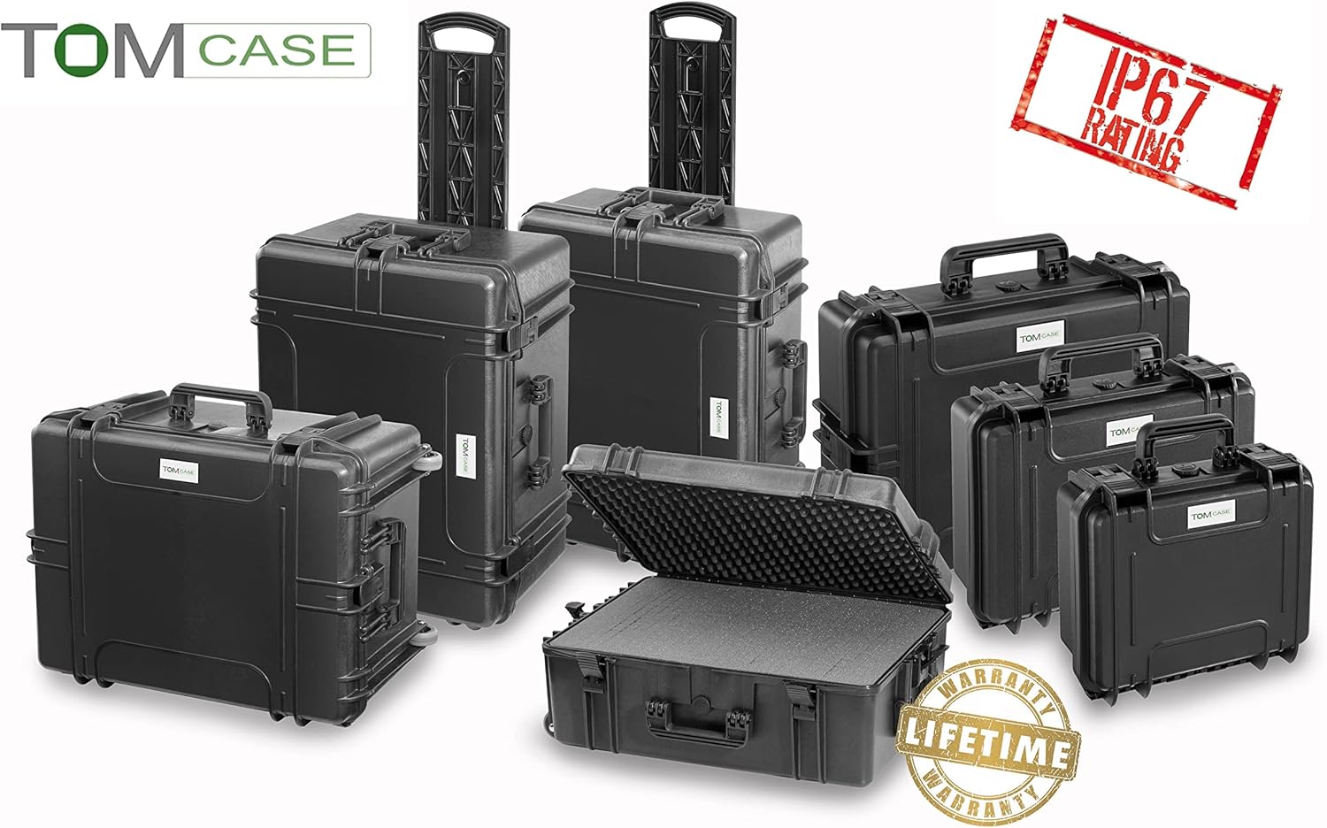 TOMcase Custodia Rigida Impermeabile IP67 per Blackmagic 6K Pro - immagine 7