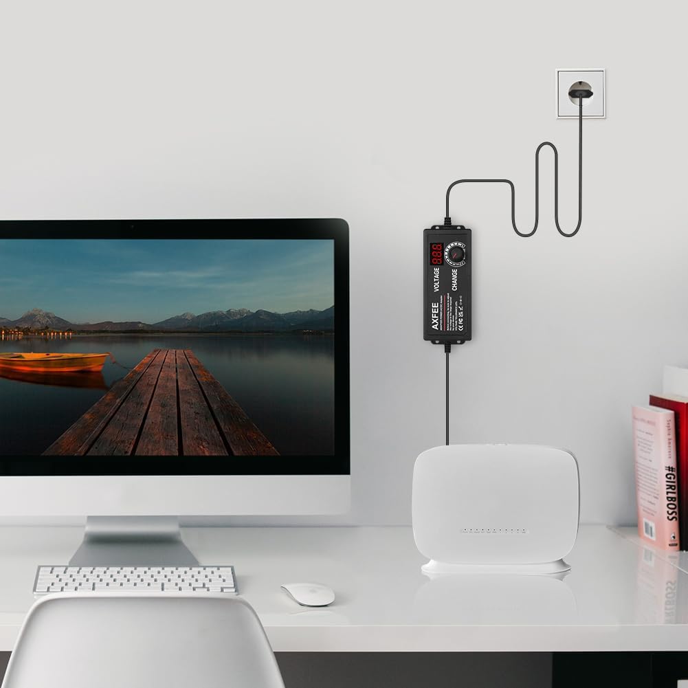 Axfee Adattatore Alimentazione DC Universale 72W - immagine 7