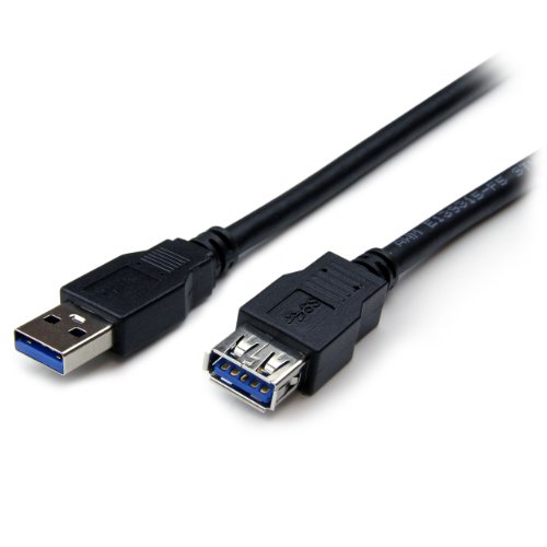 Startech.Com Cavo di Prolunga USB 3.0 Superspeed da 1.8 M a ad a Nero, M/F