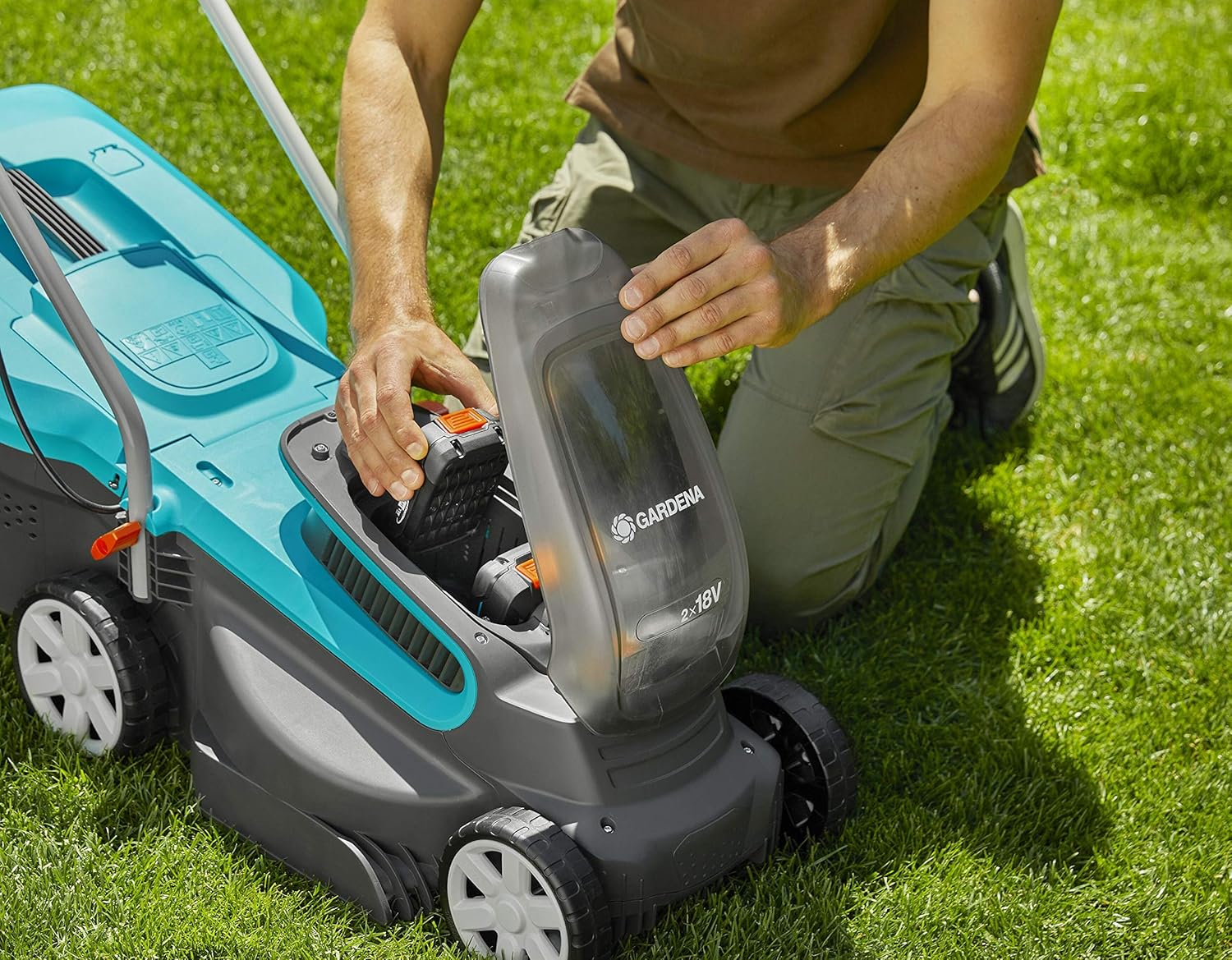 GARDENA Starter Kit P4A - Batteria 18V/2.5 Ah - immagine 5
