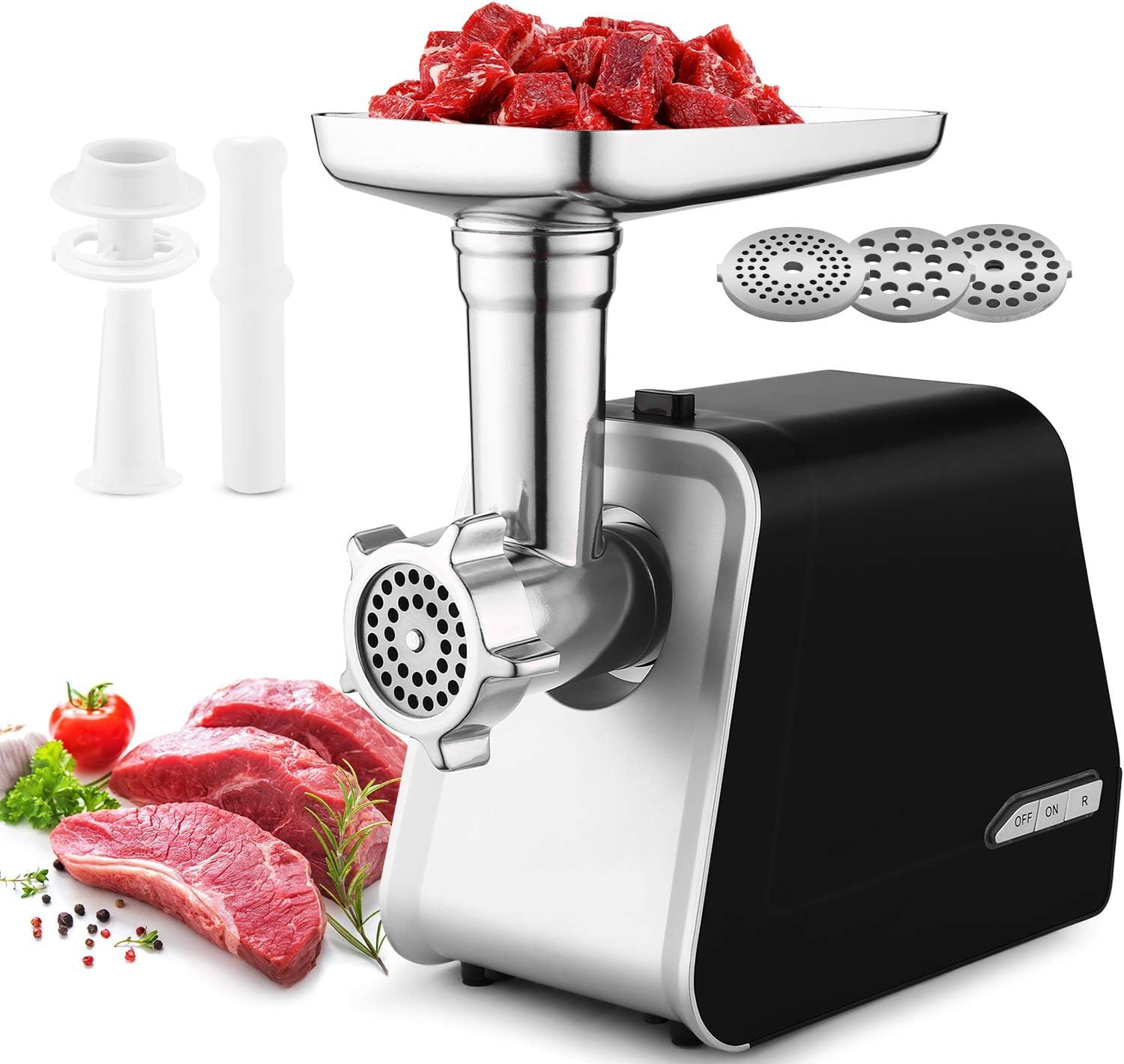 Coocheer Tritacarne Elettrico Professionale 2000W