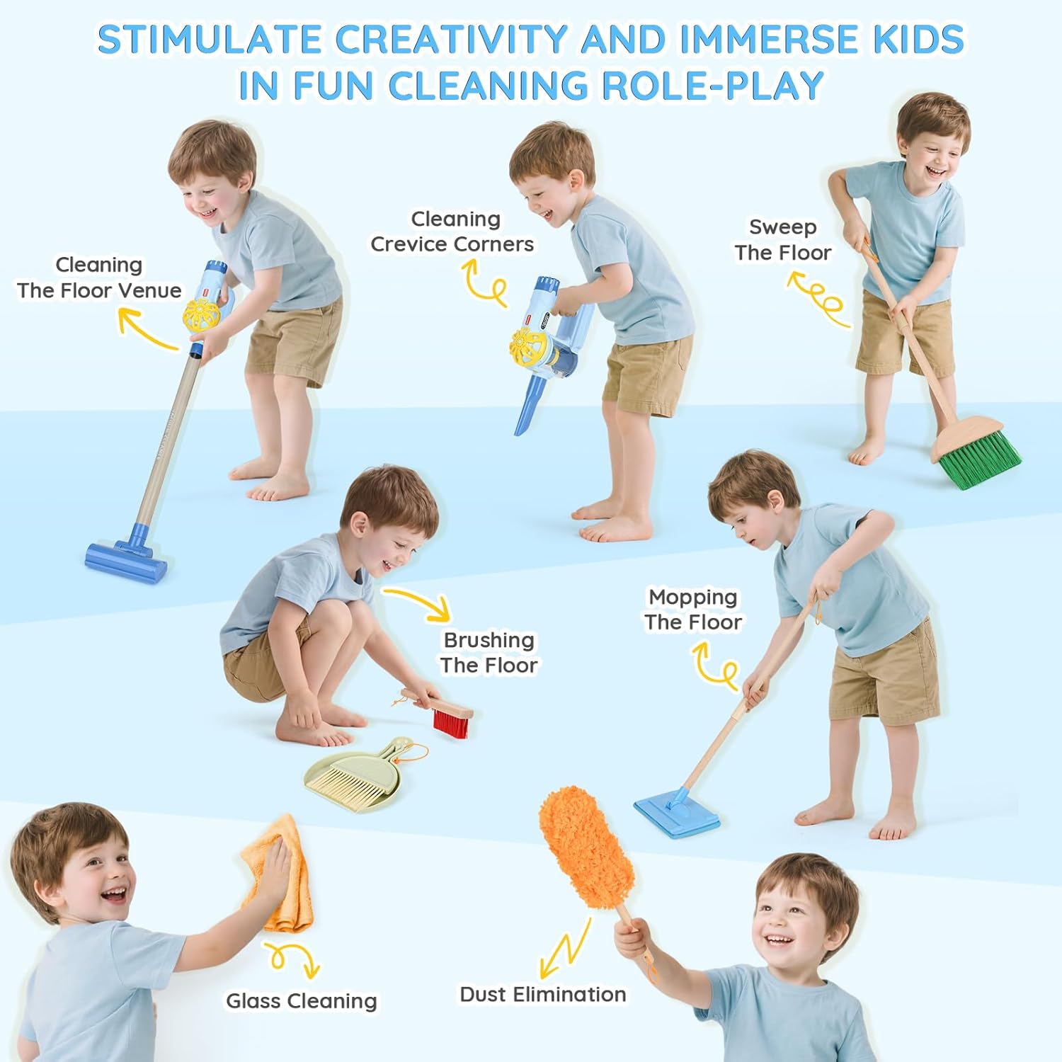 Dreamon Aspirapolvere per Bambini con Suoni - immagine 4