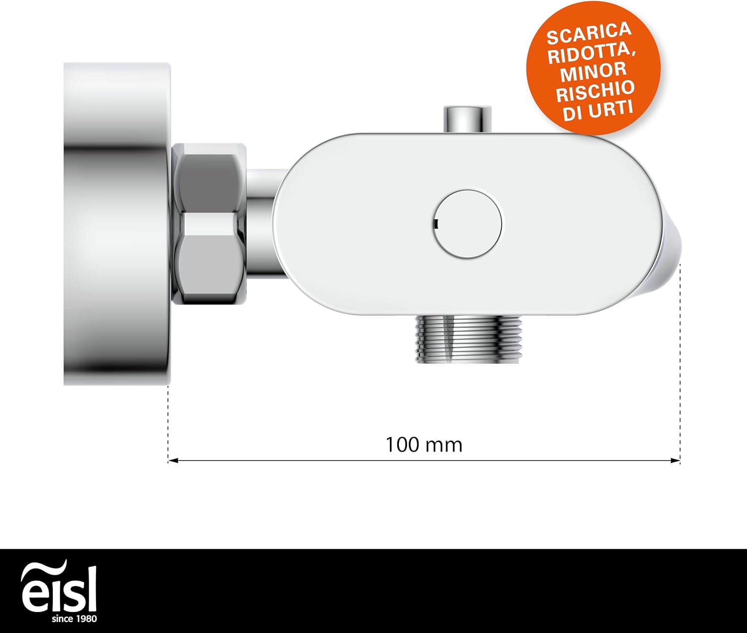 Eisl 1330090 CARNEO Miscelatore Termostatico Vasca - immagine 6