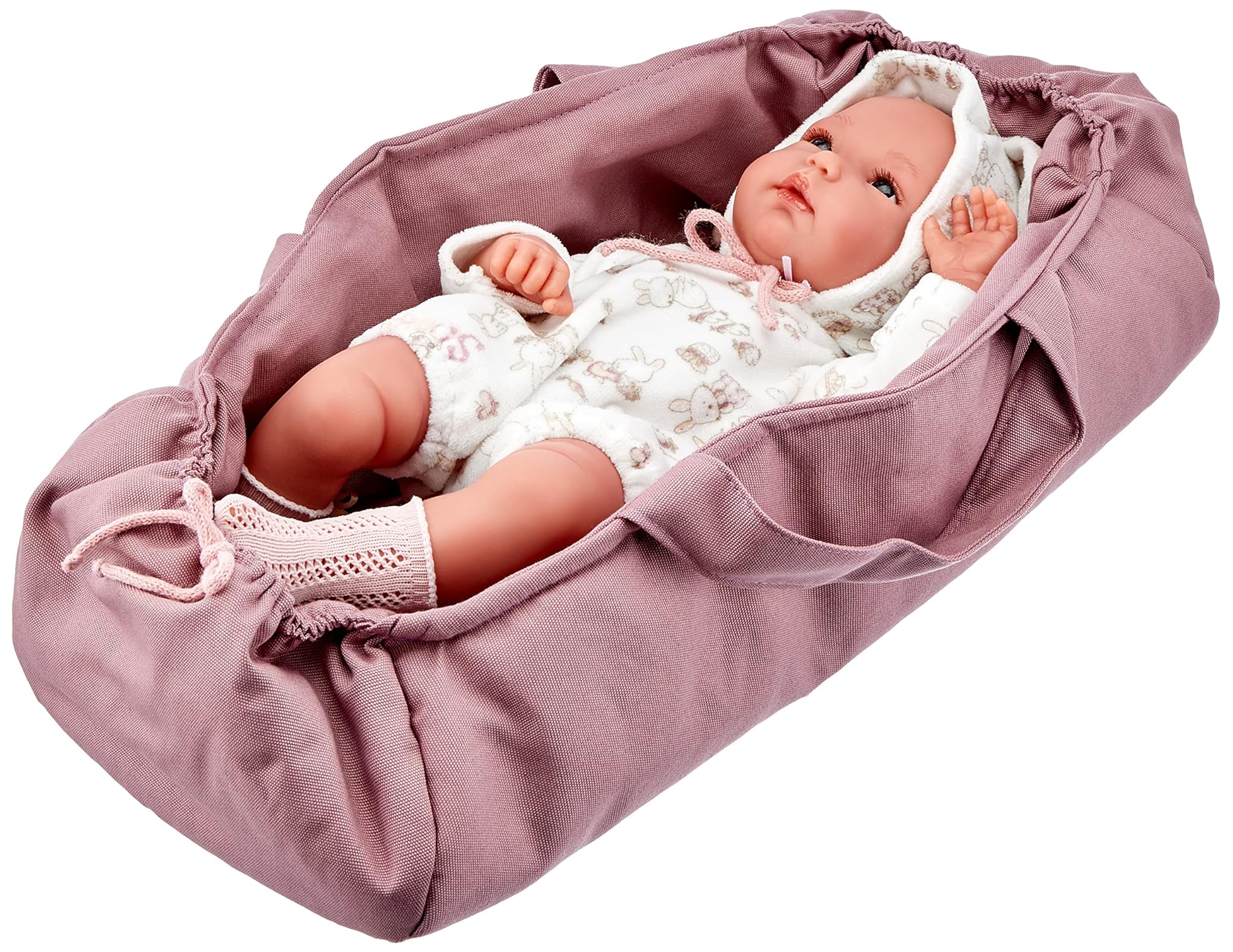 Llorens Coniglio - Bambola 35 cm con Borsa e Pigiama