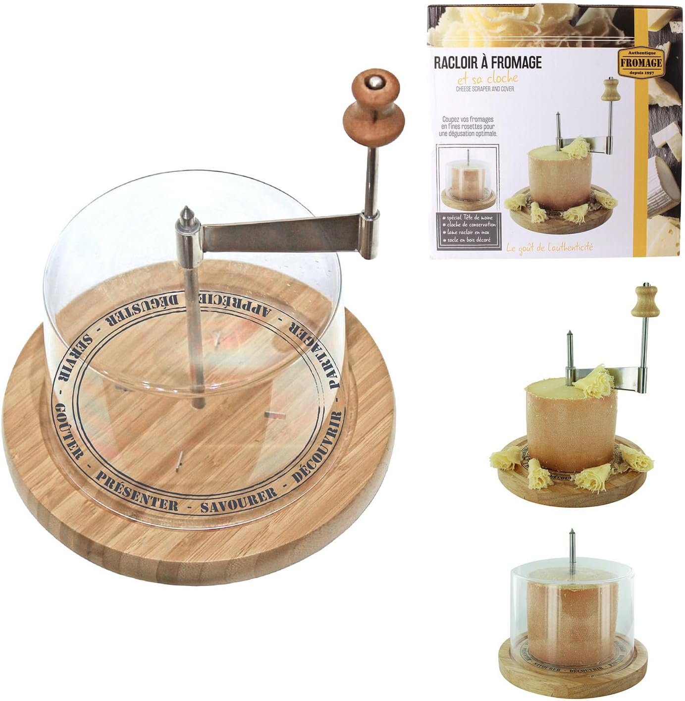 Bistrot CMKD3160 Quesera C/TAPA Tete DE MOINE - immagine 2