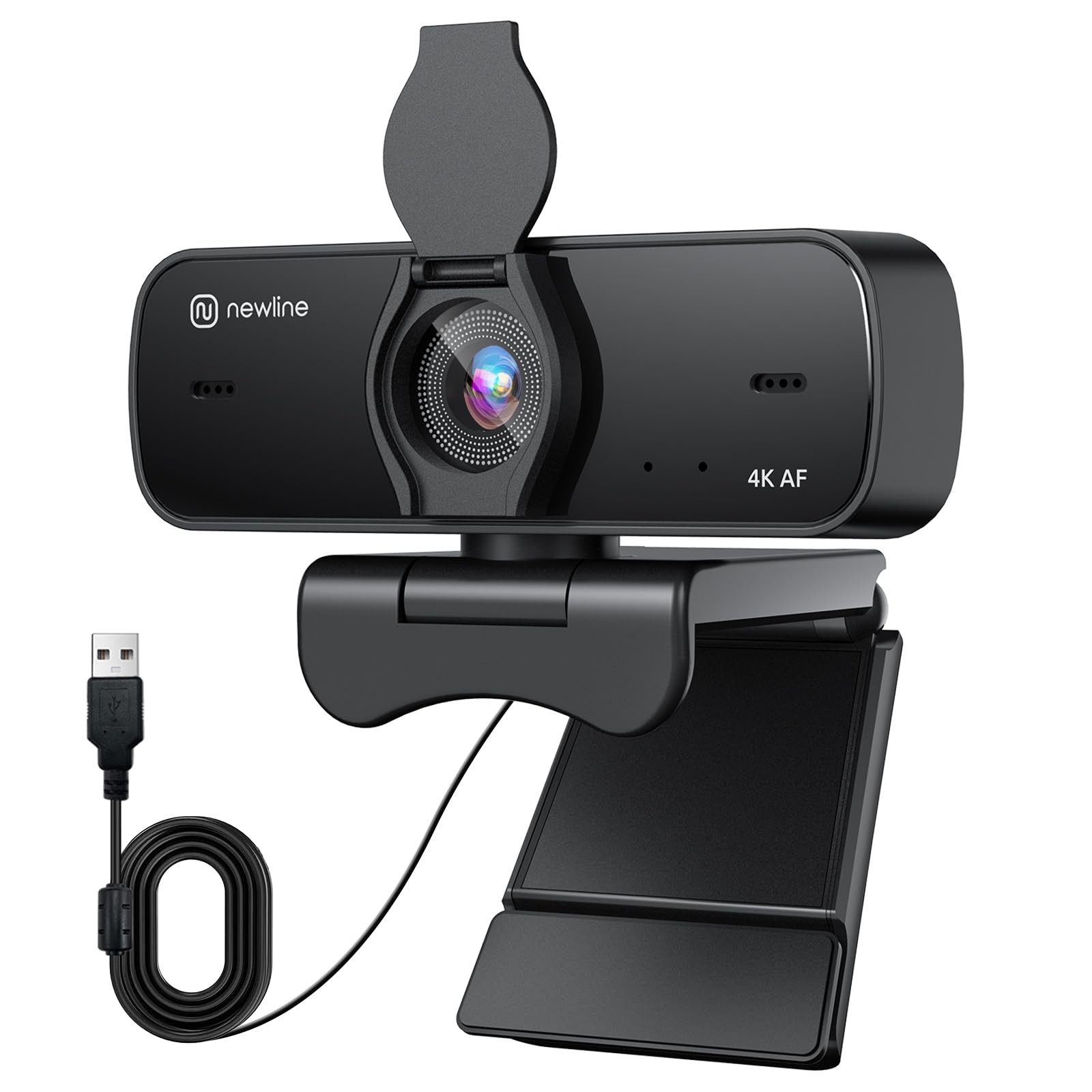 N Newline Webcam 4K 30FPS con 2 Microfoni