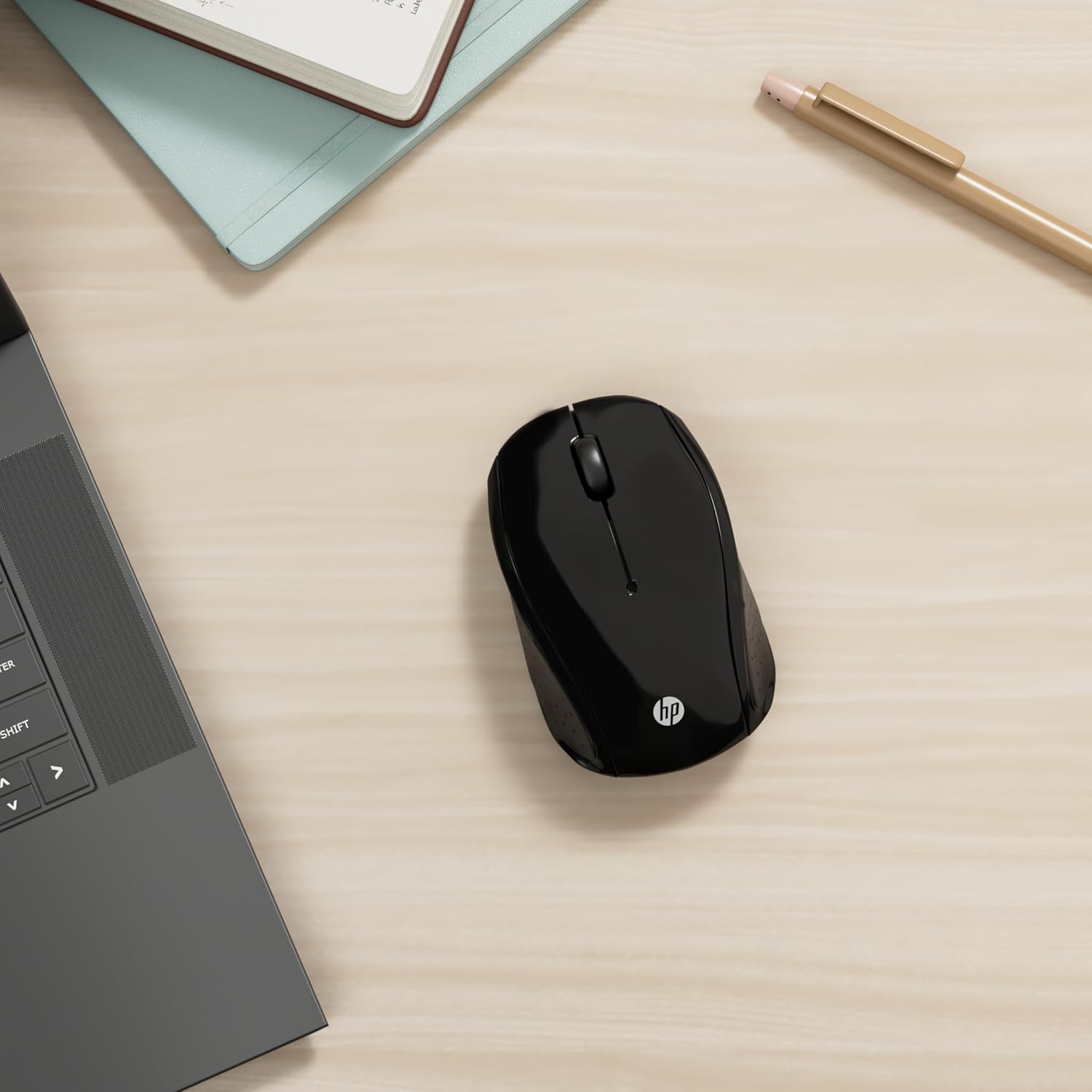 Hp 200 Mouse Wireless 1000 DPI, Nero - immagine 2