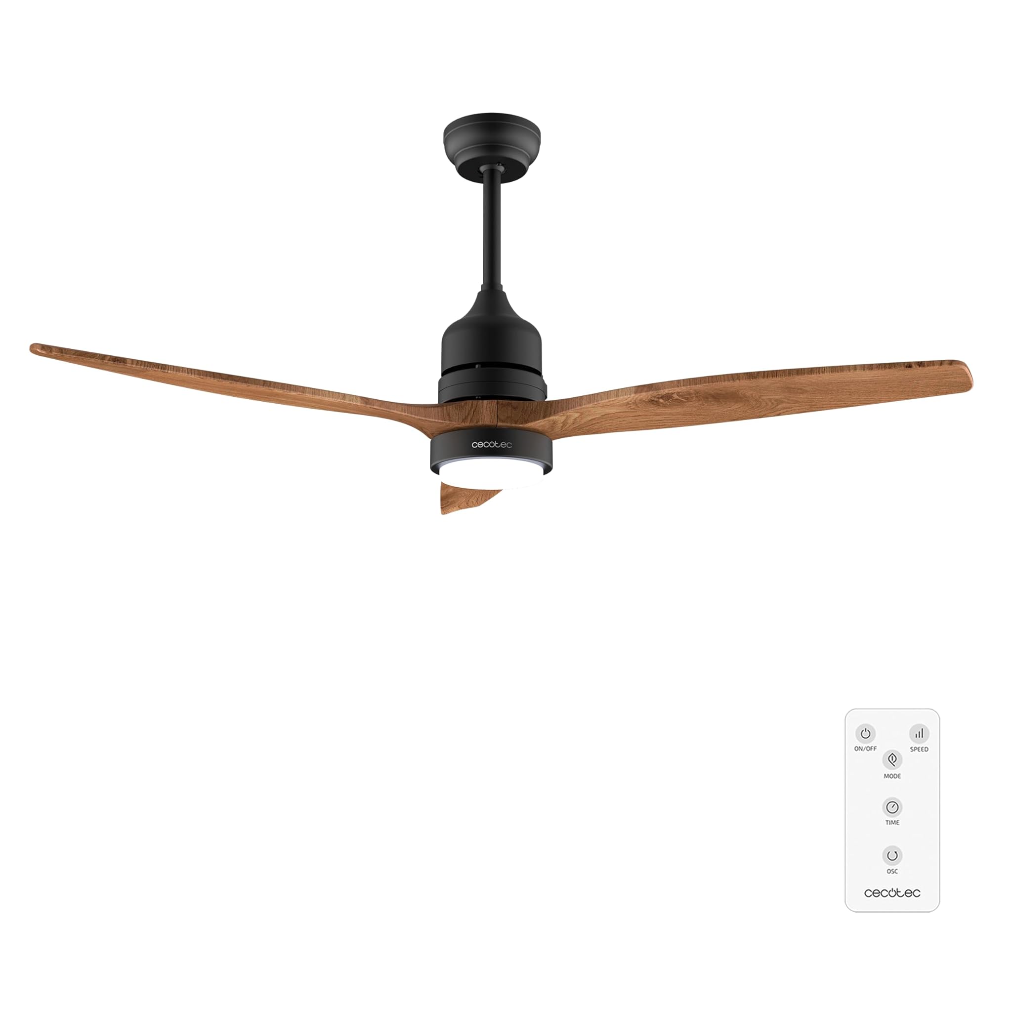 Cecotec Ventilatore da Soffitto EnergySilence Aero 5275 DarkWood