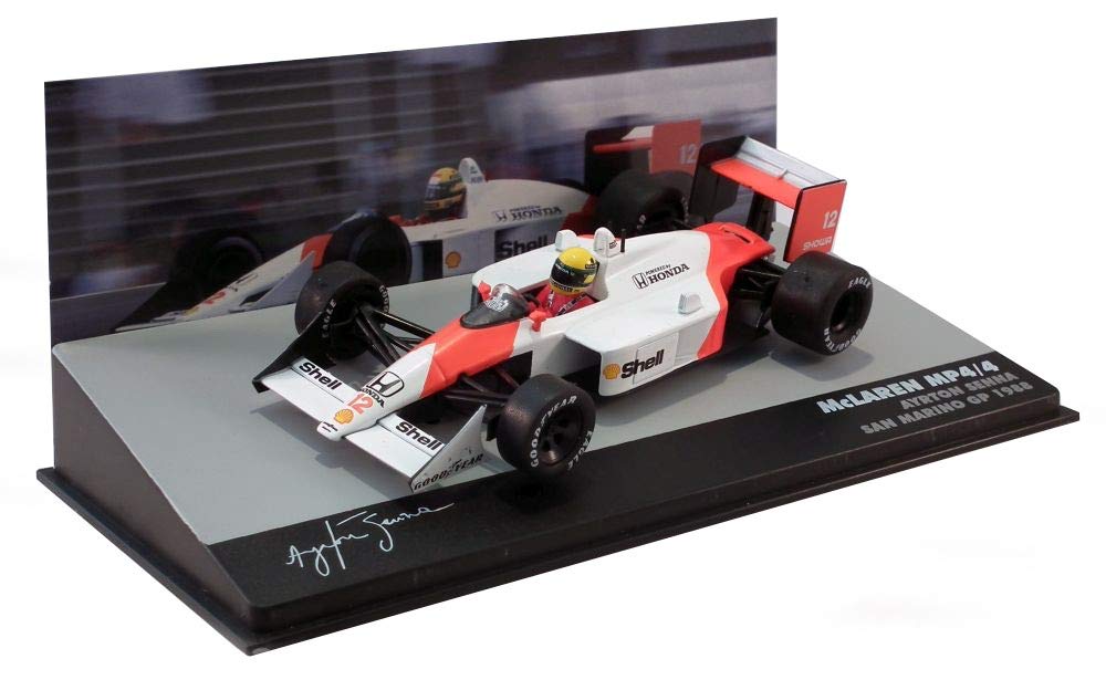 Opo 10 Altaya 1:43 - McLaren MP4/4 Ayrton Senna F1 1988
